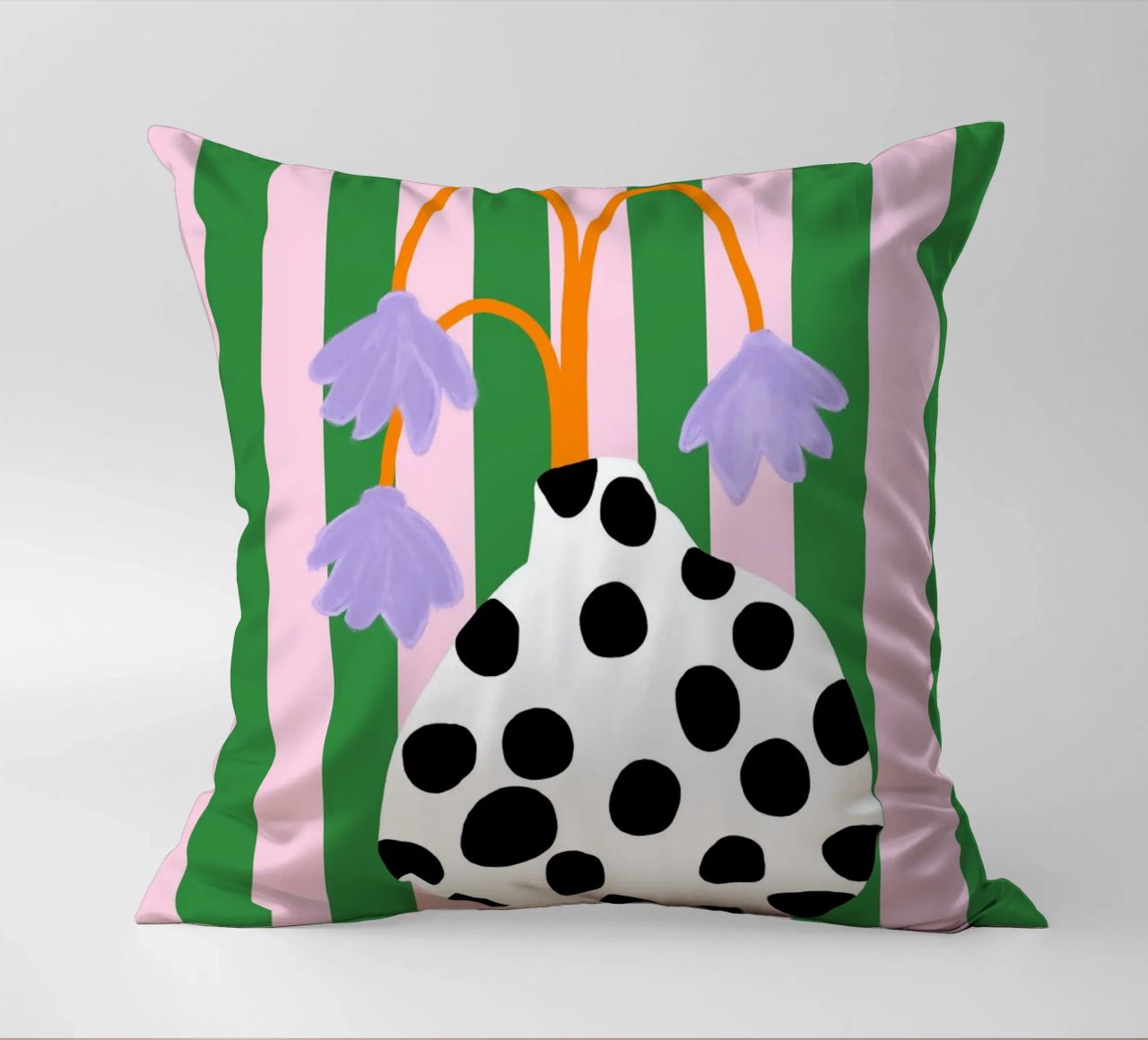Vasenliebe dots coussin de Hej Ibiza by Ute Arnold