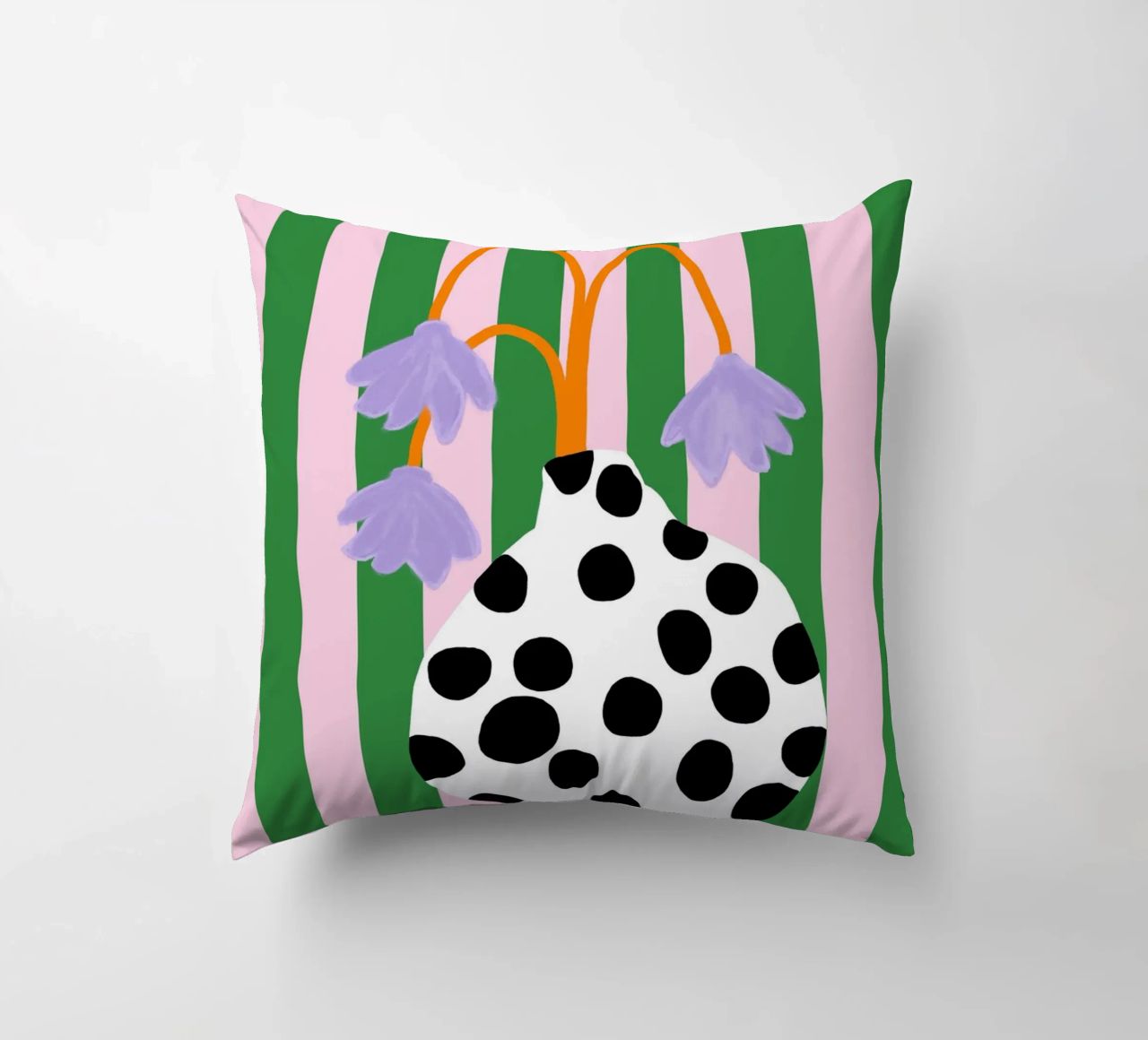 Vasenliebe dots coussin de Hej Ibiza by Ute Arnold