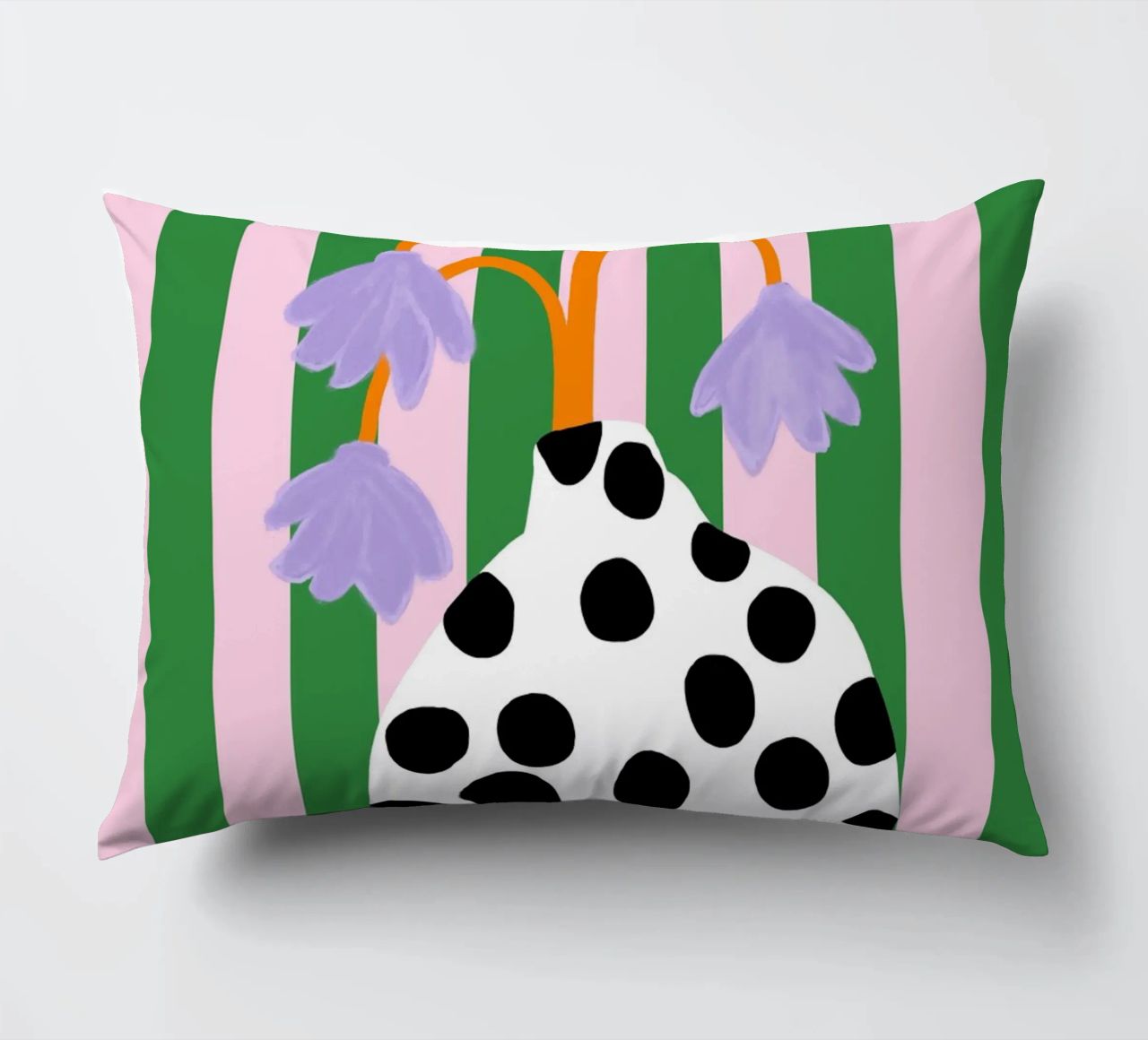 Vasenliebe dots coussin de Hej Ibiza by Ute Arnold
