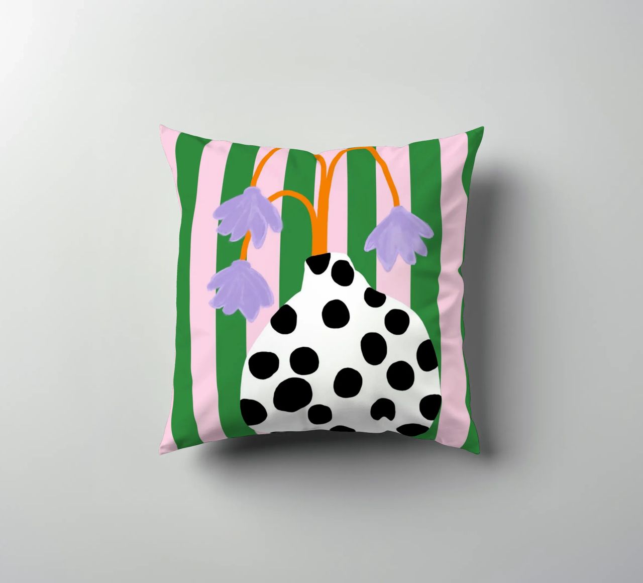 Vasenliebe dots coussin de Hej Ibiza by Ute Arnold
