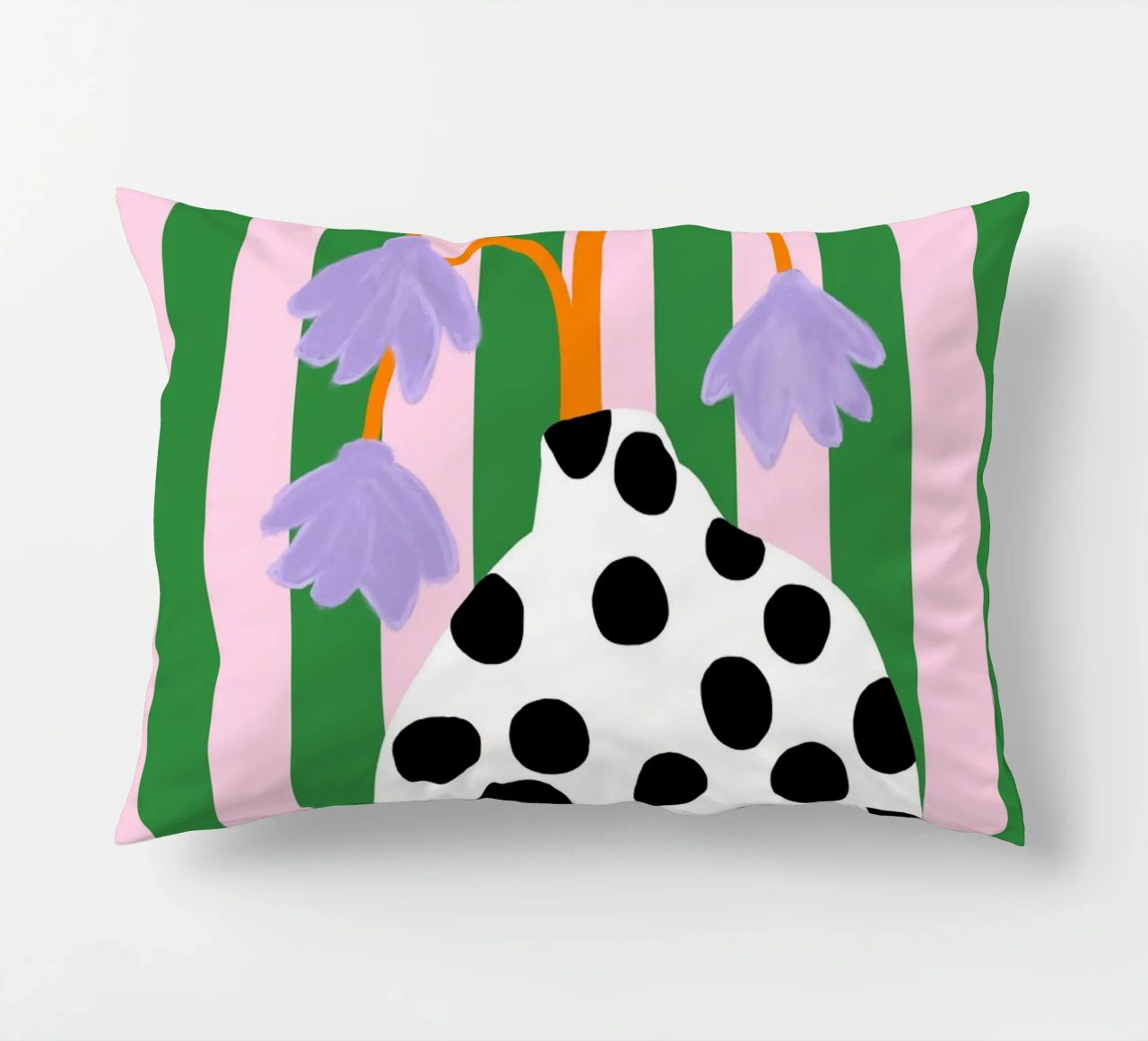 Vasenliebe dots coussin de Hej Ibiza by Ute Arnold