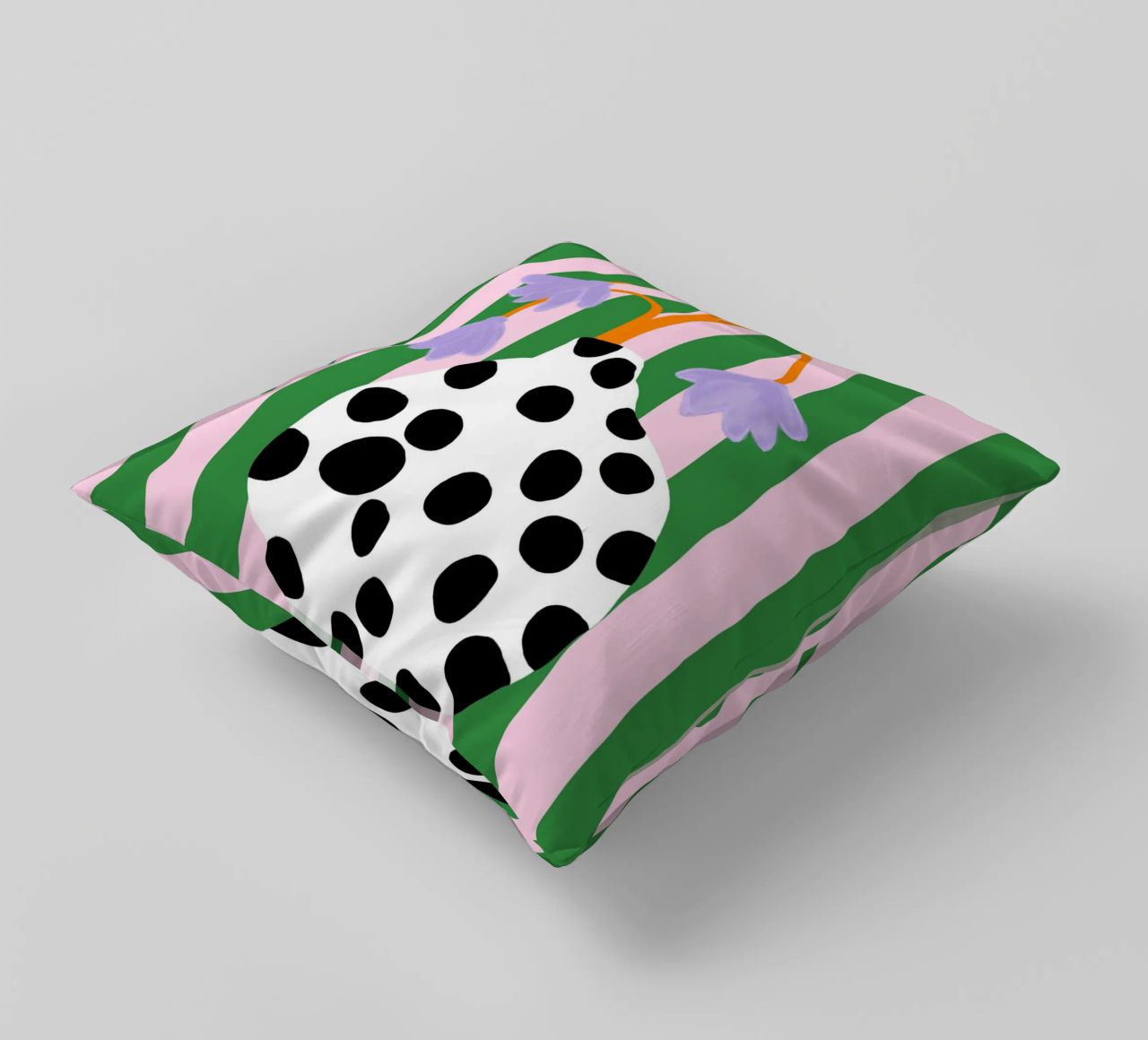 Vasenliebe dots coussin de Hej Ibiza by Ute Arnold
