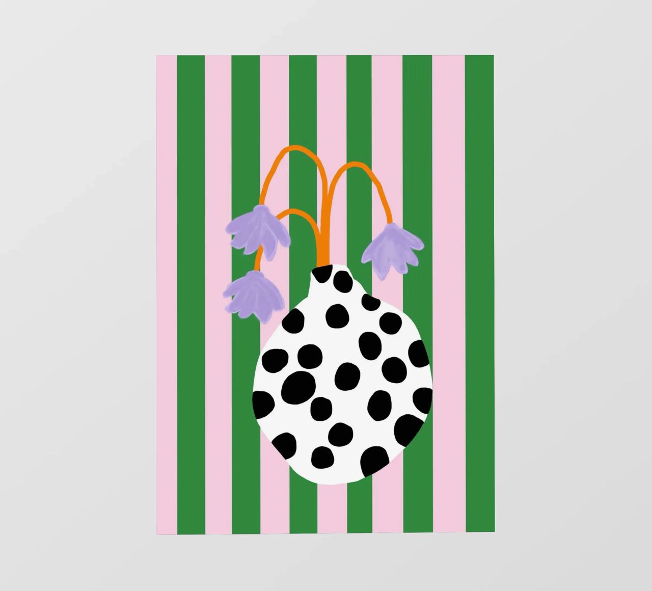 Vasenliebe dots bâche pvc de Hej Ibiza by Ute Arnold