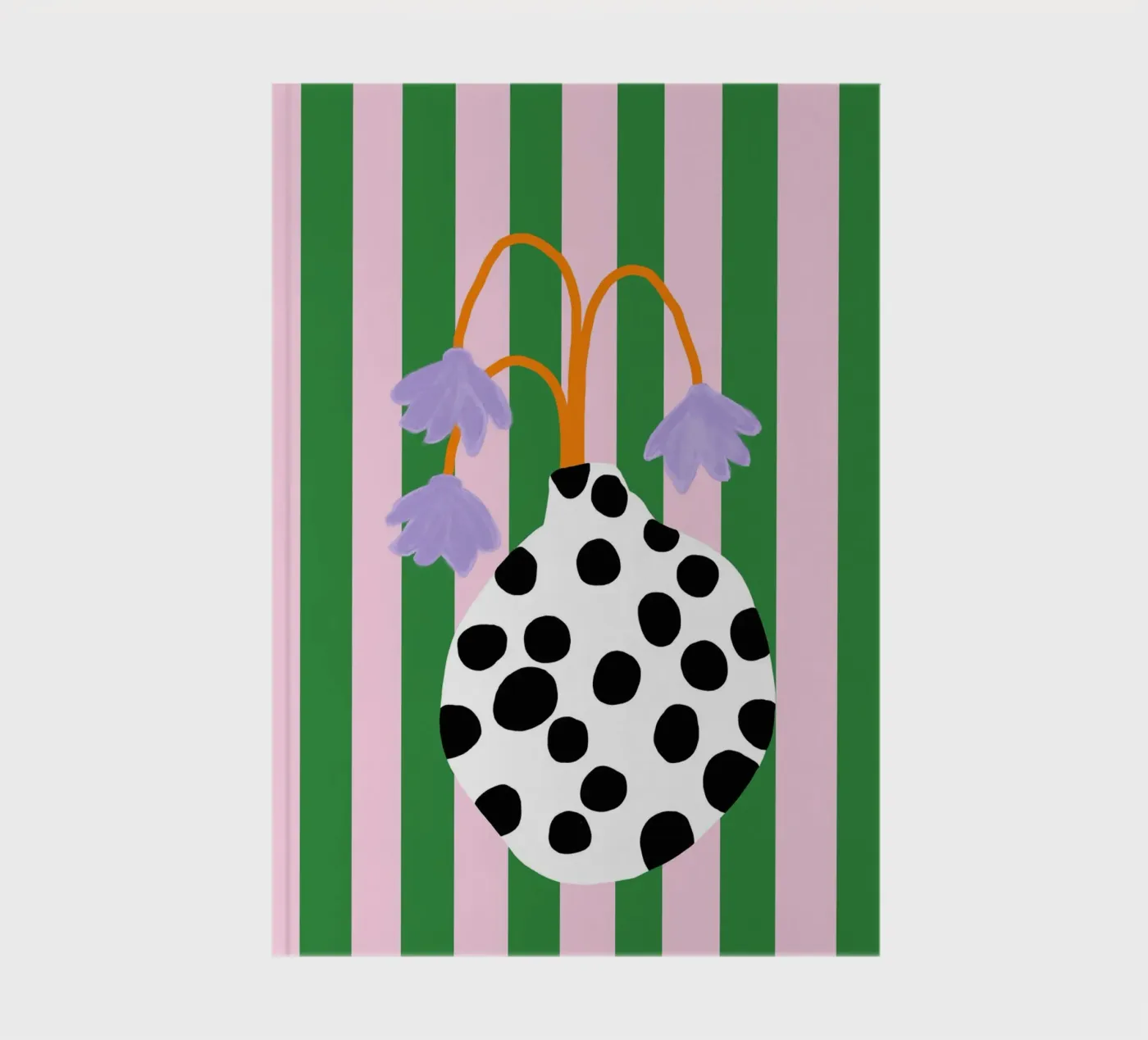 Vasenliebe dots notebook by Hej Ibiza by Ute Arnold