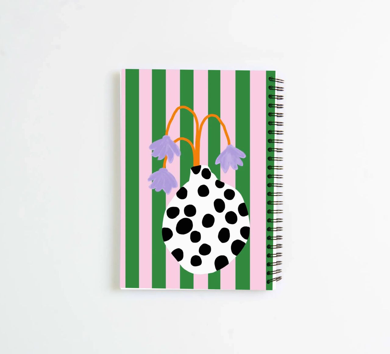 Vasenliebe dots carnet à spirale de Hej Ibiza by Ute Arnold
