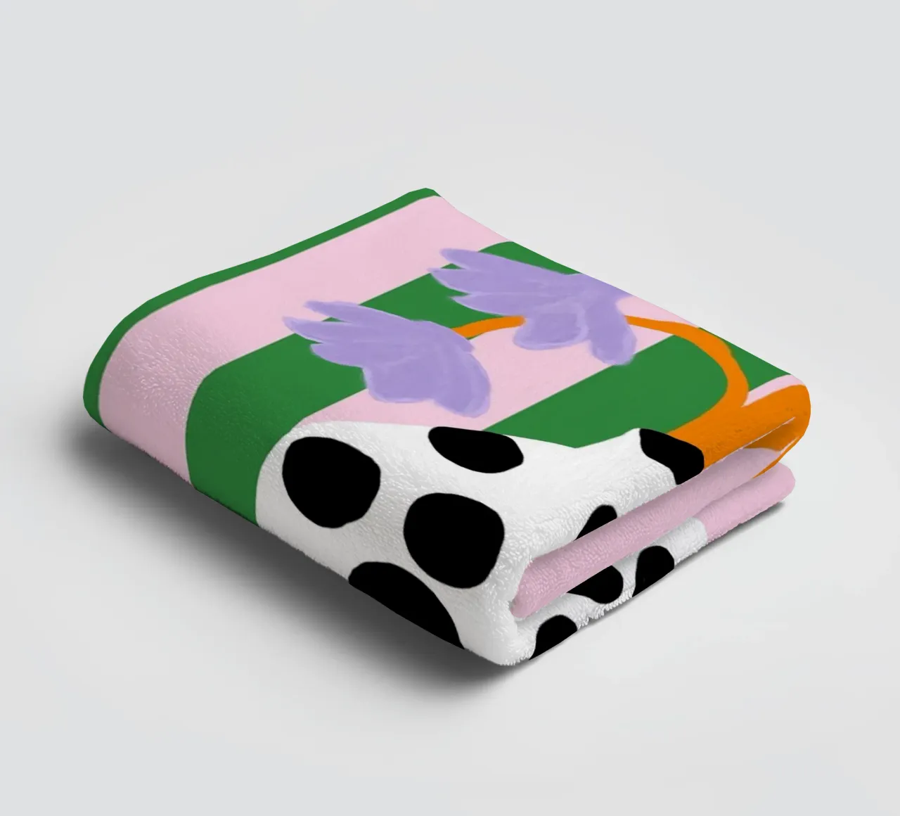 Vasenliebe dots Handtuch von Hej Ibiza by Ute Arnold