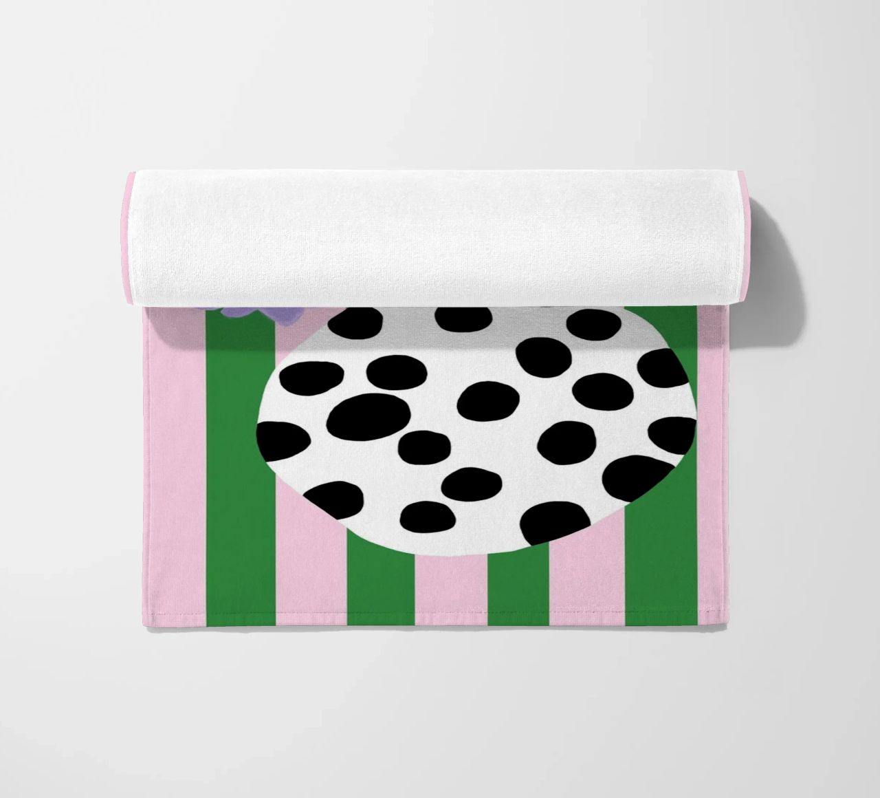 Vasenliebe dots serviette de plage de Hej Ibiza by Ute Arnold