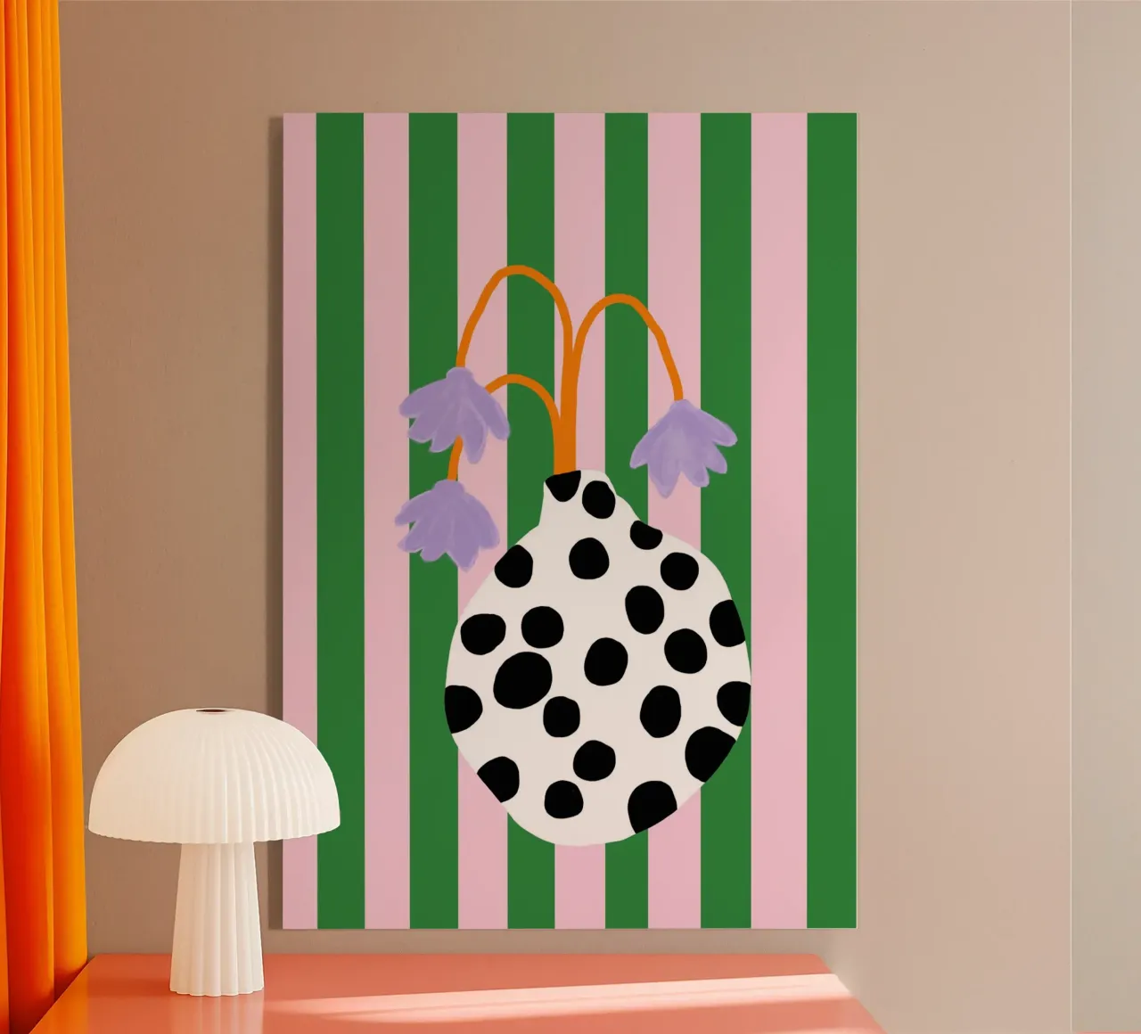 Vasenliebe dots plexiglass da Hej Ibiza by Ute Arnold