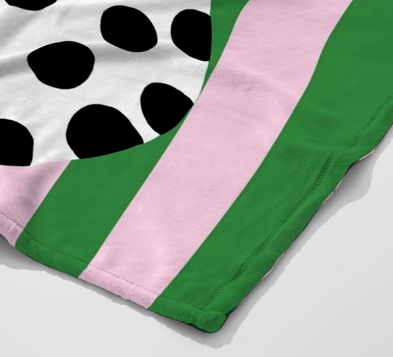 Vasenliebe dots plaid polaire de Hej Ibiza by Ute Arnold