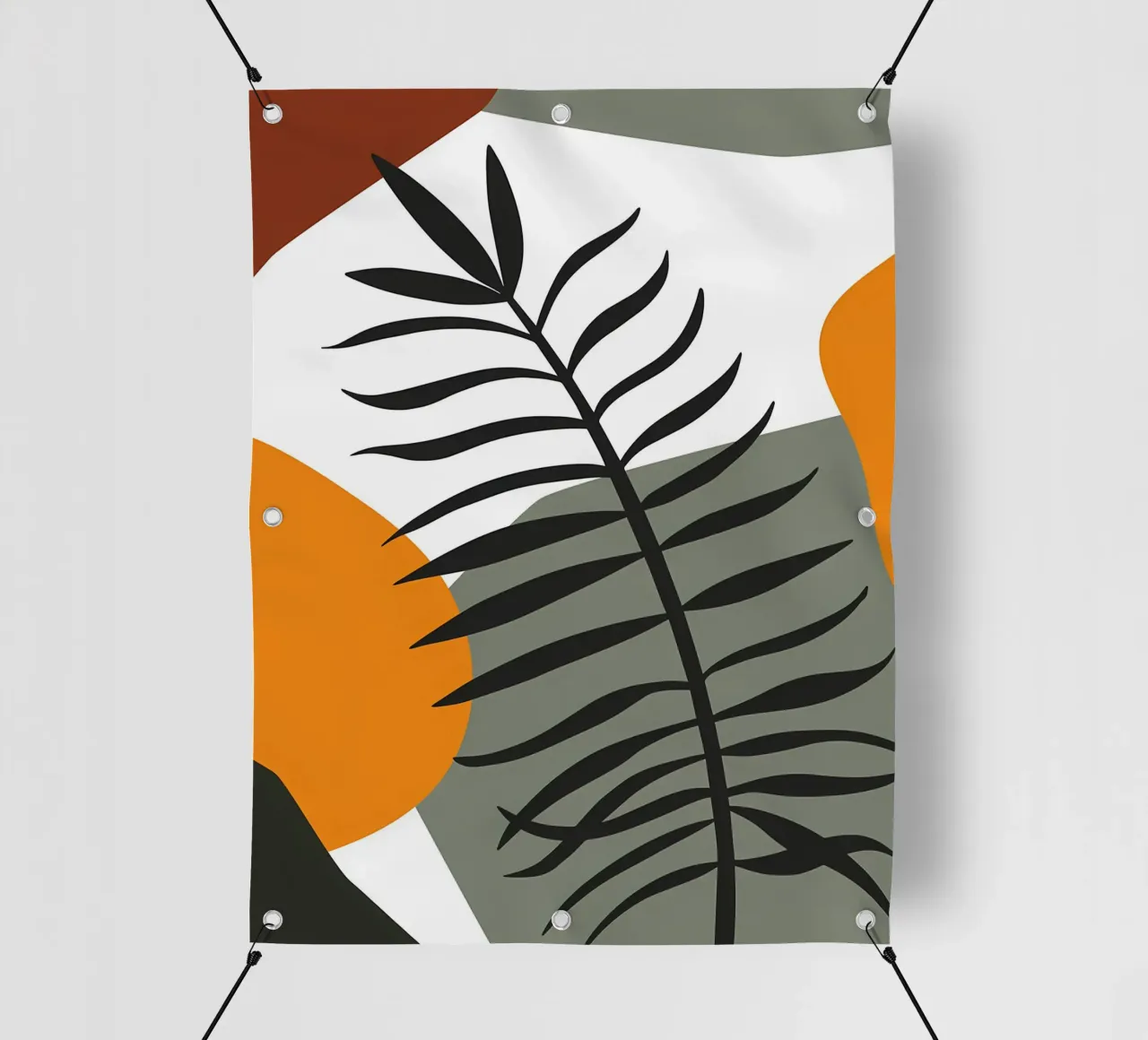 Minimalista telo in pvc da Locquinn Fuller