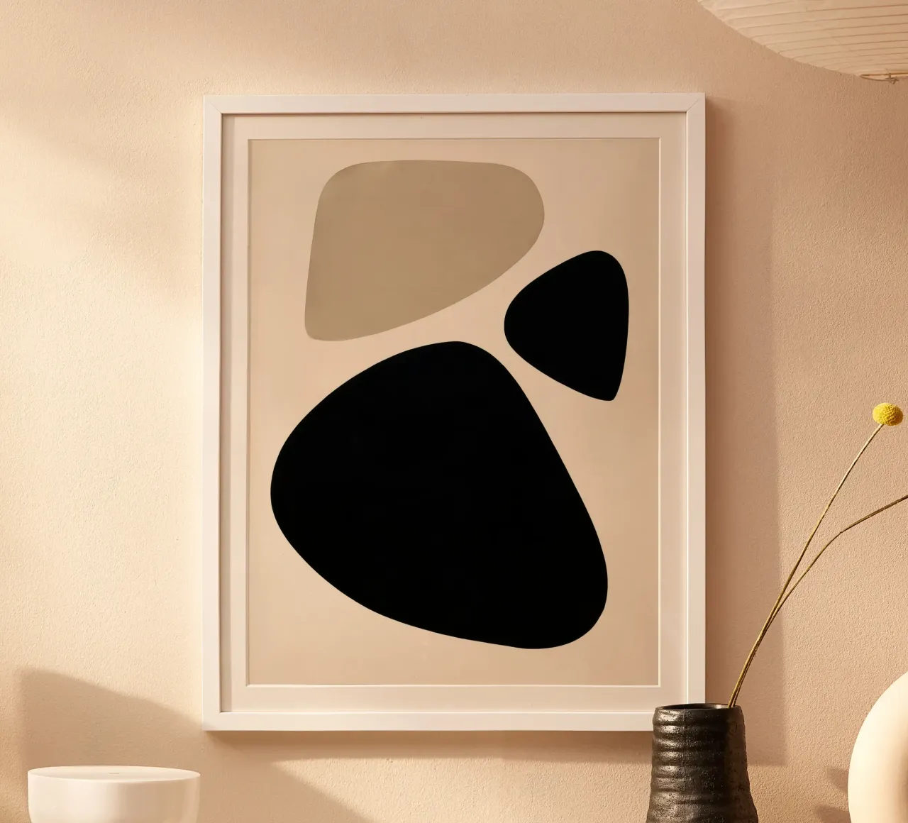 Silent Composition poster by Rachel Tanner Studio