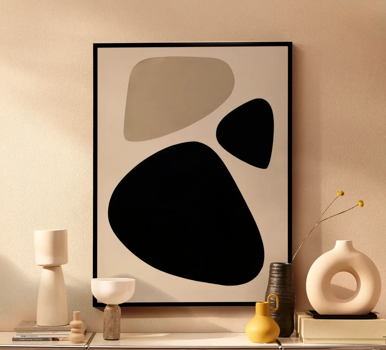 Silent Composition poster by Rachel Tanner Studio