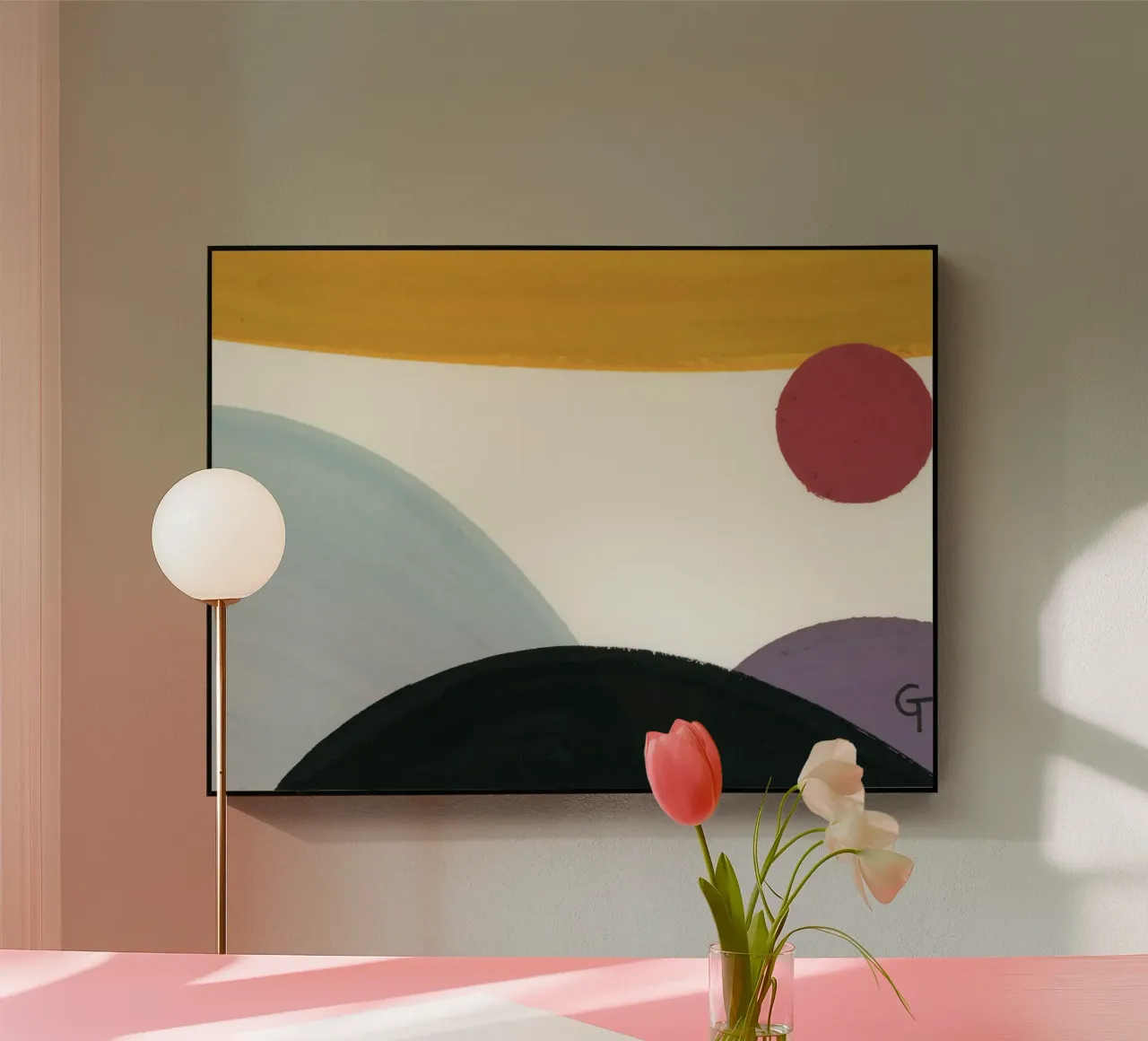 Planet 2 acrylic glass by gtobonart