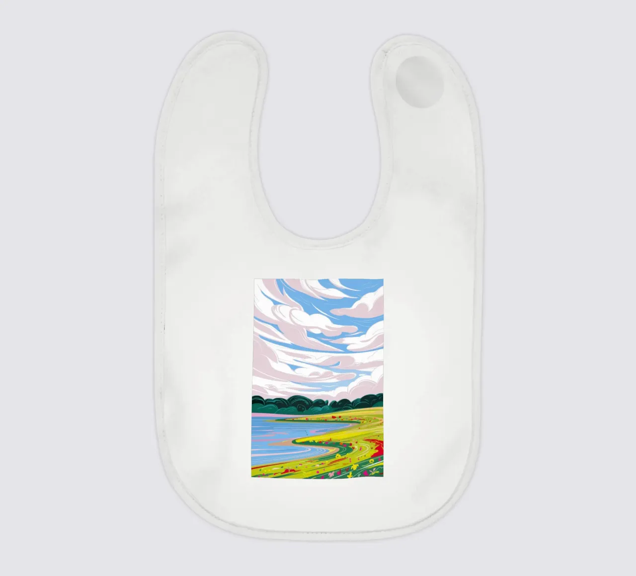 Dramatic Sky Landscape Babylätzchen von Sun Riser