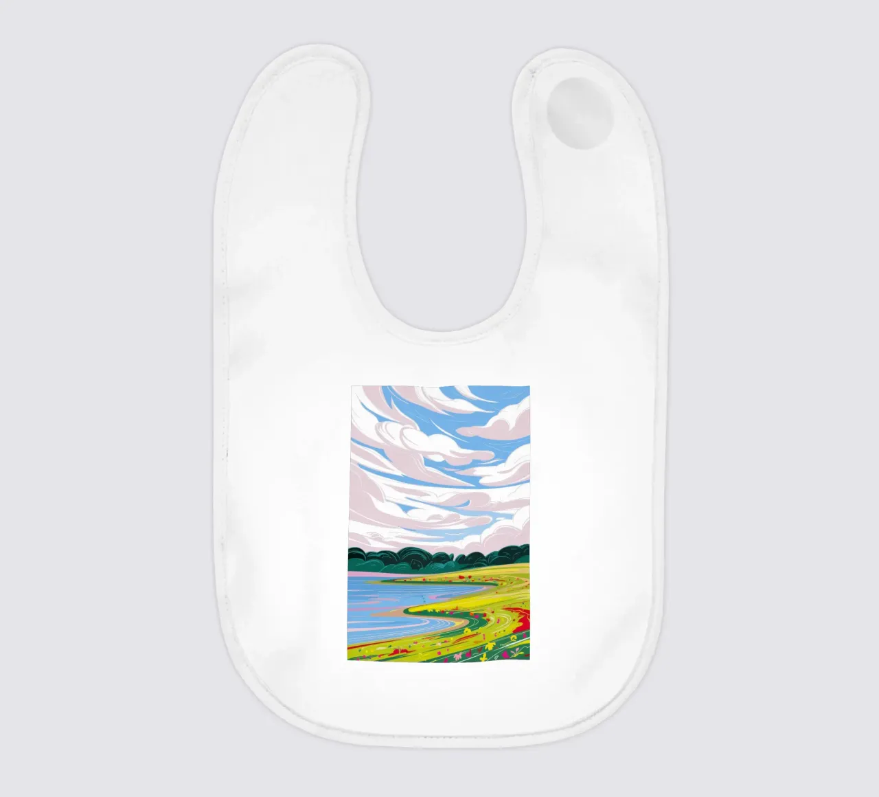 Dramatic Sky Landscape Babylätzchen von Sun Riser