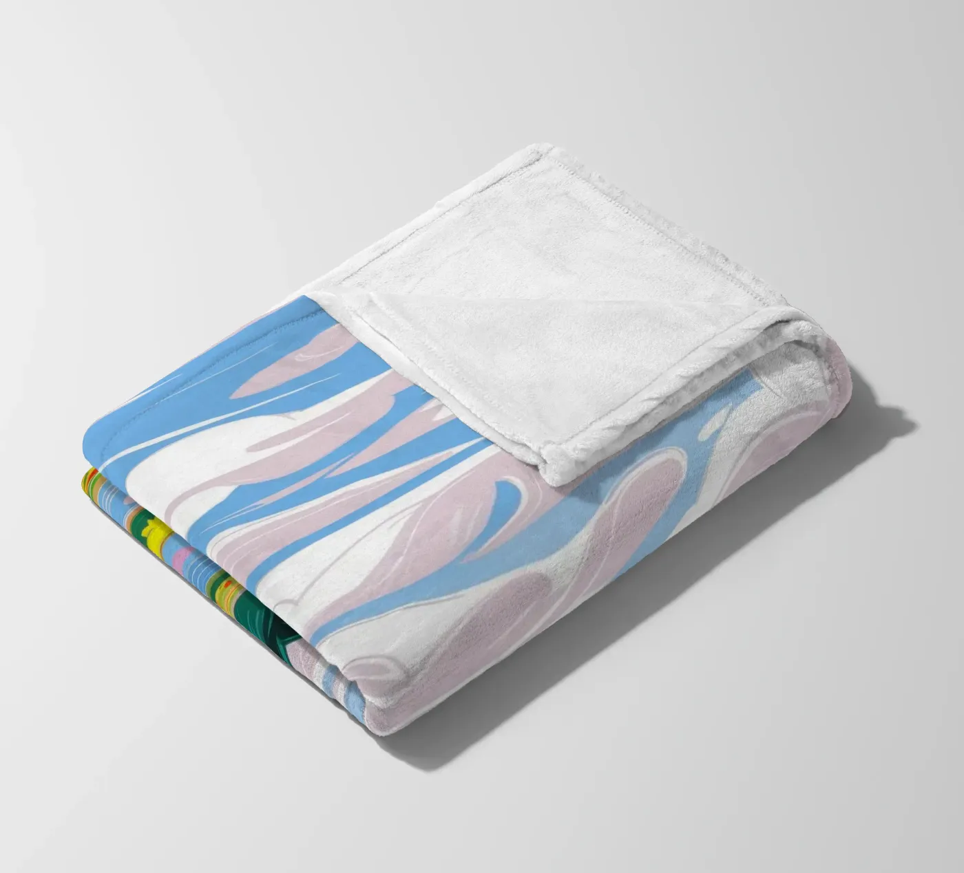 Dramatic Sky Landscape fleecedeken van Sun Riser