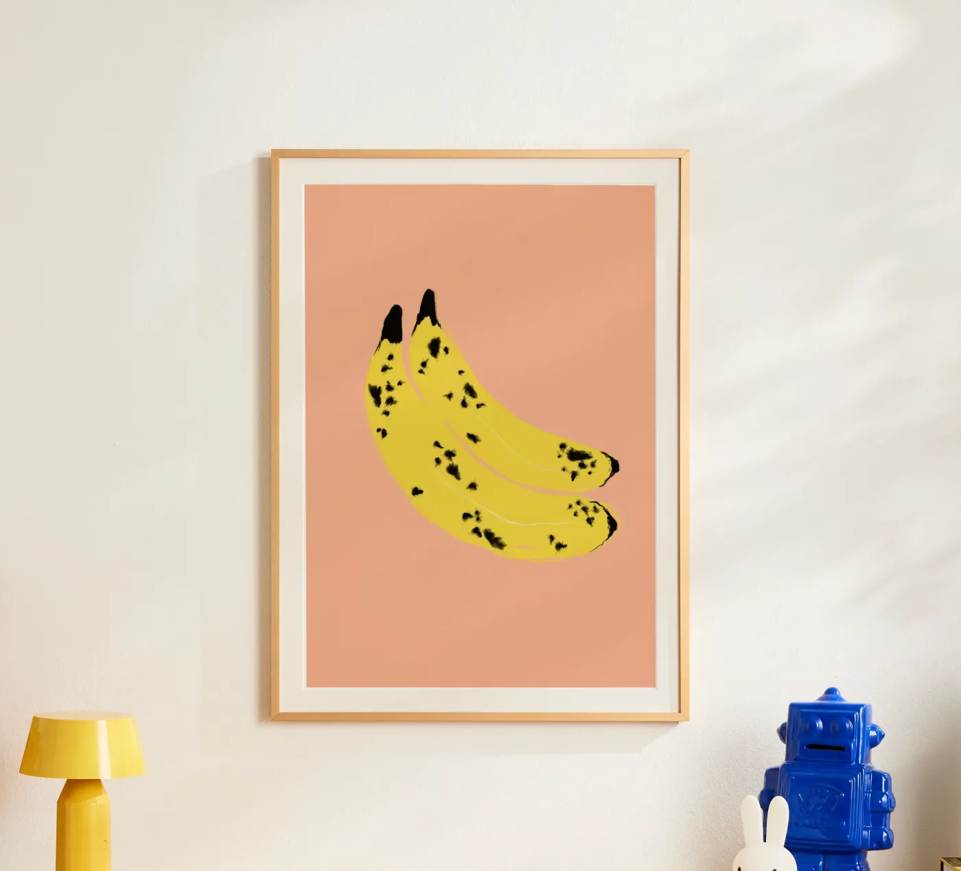 Bananas old poster da Hej Ibiza by Ute Arnold