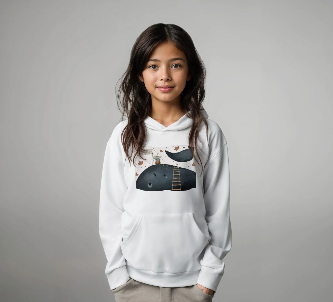 Nelli Suneli - Un piccolo topo in grandi avventure felpa bambino con cappuccio da The Artcircle