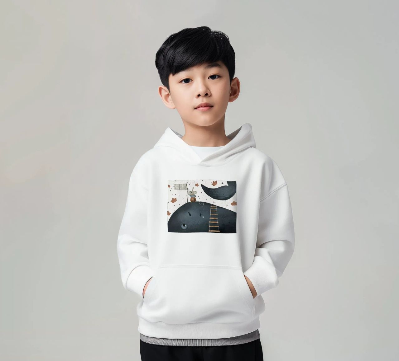 Nelli Suneli - Un piccolo topo in grandi avventure felpa bambino con cappuccio da The Artcircle