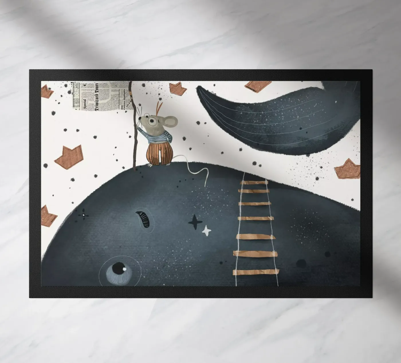 Nelli Suneli - Un piccolo topo in grandi avventure zerbino da The Artcircle