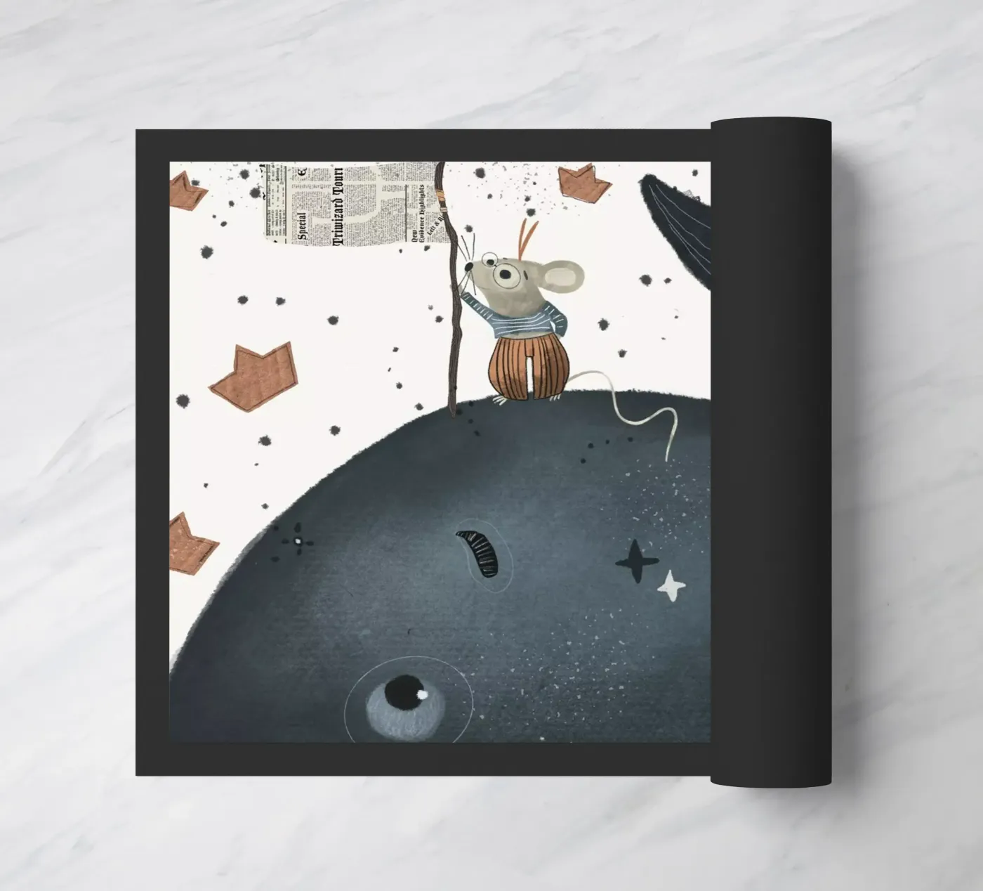 Nelli Suneli - Un piccolo topo in grandi avventure zerbino da The Artcircle