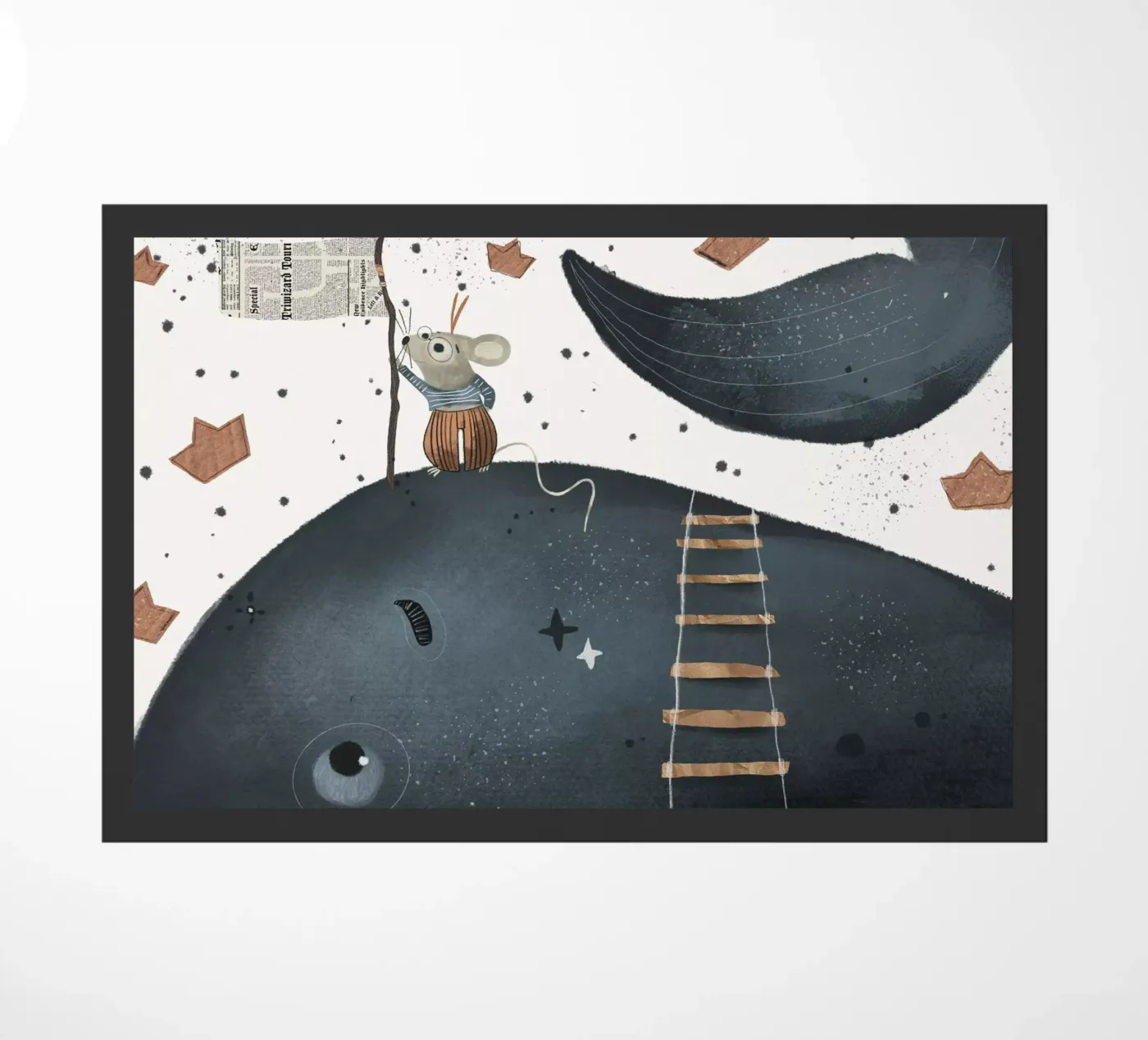 Nelli Suneli - Un piccolo topo in grandi avventure zerbino da The Artcircle