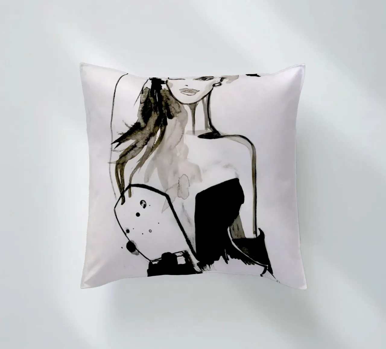 B&W Corset cuscino da Olesja Hännikäinen