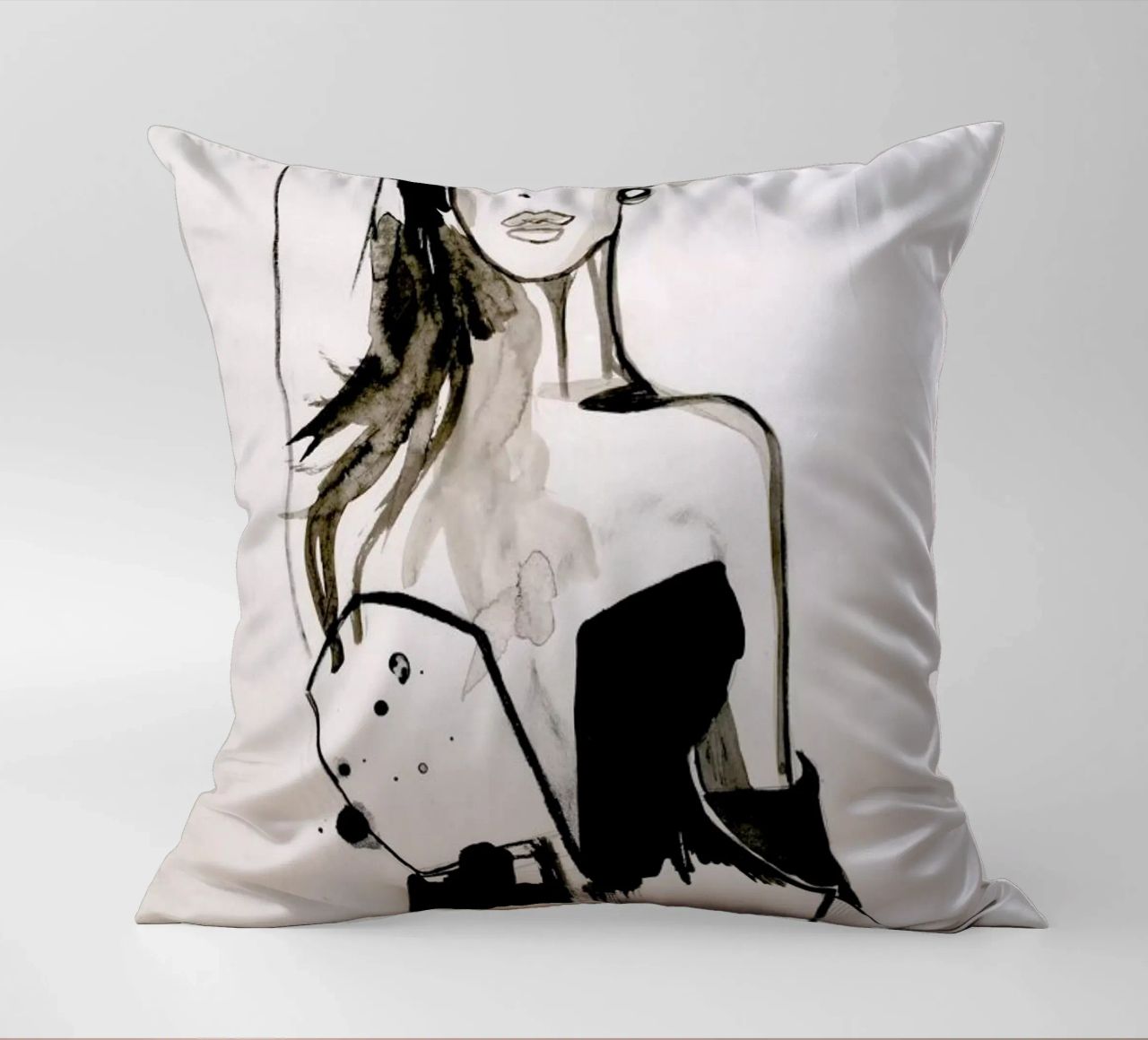 B&W Corset cuscino da Olesja Hännikäinen