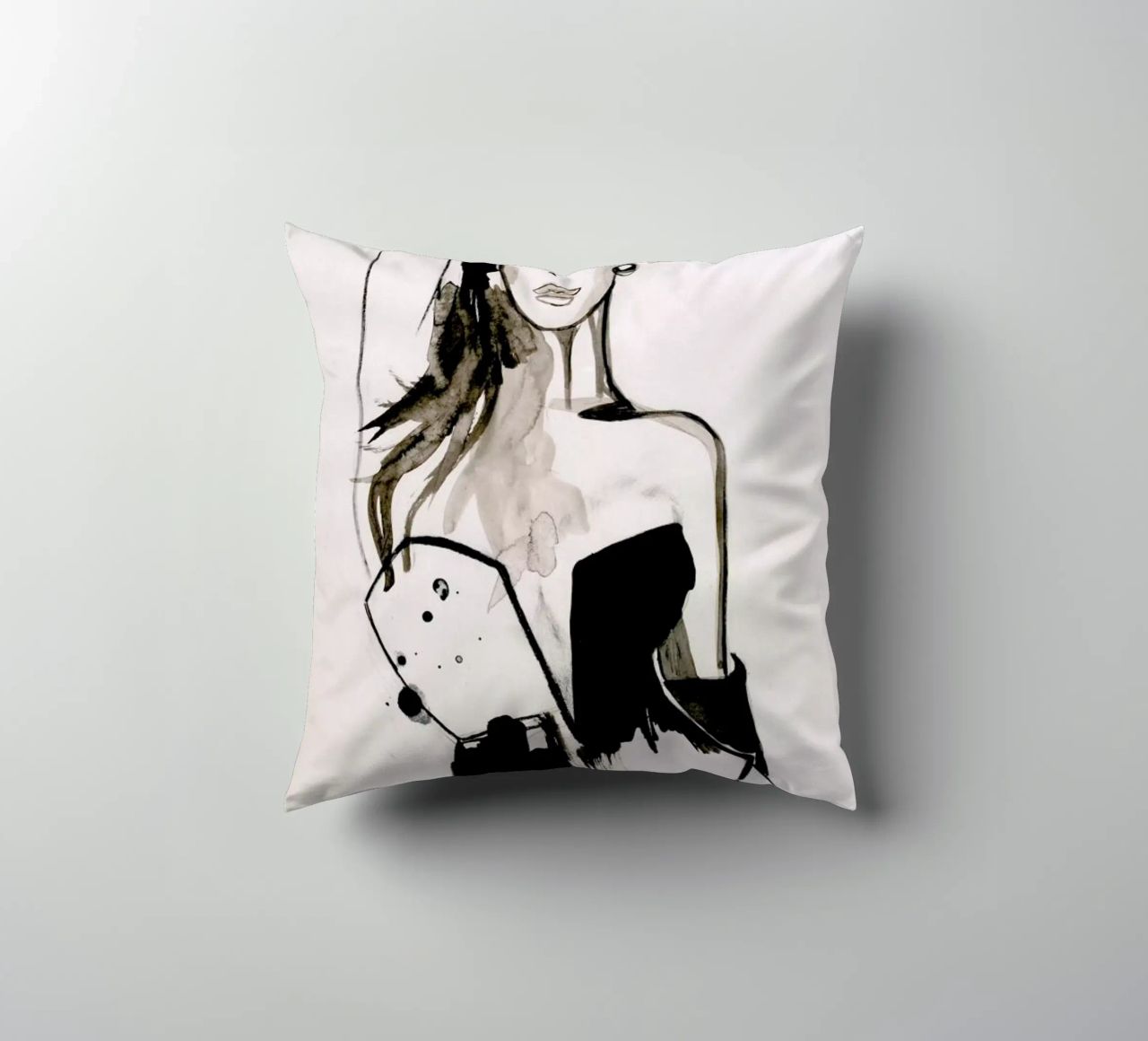 B&W Corset cuscino da Olesja Hännikäinen