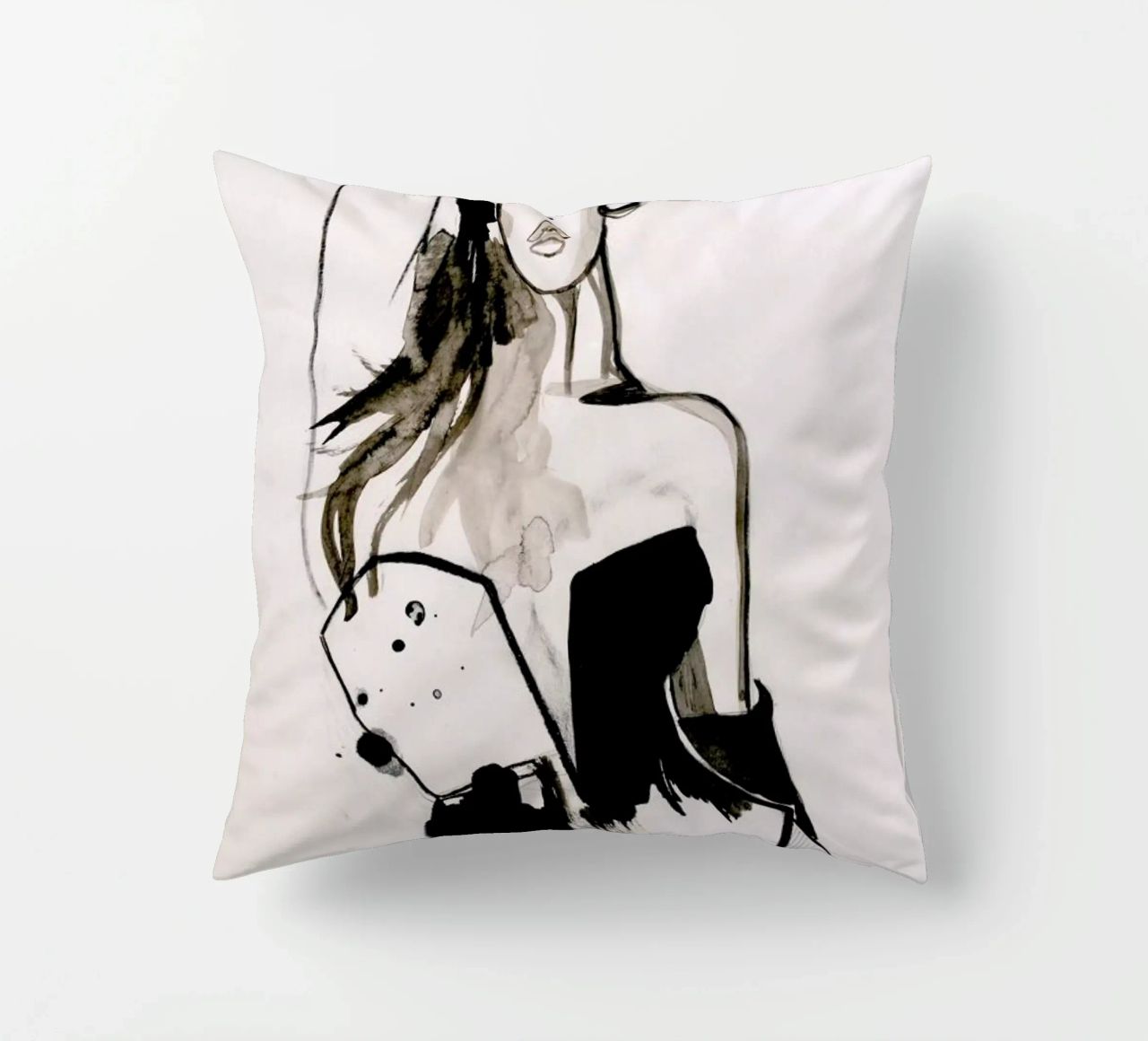 B&W Corset cuscino da Olesja Hännikäinen