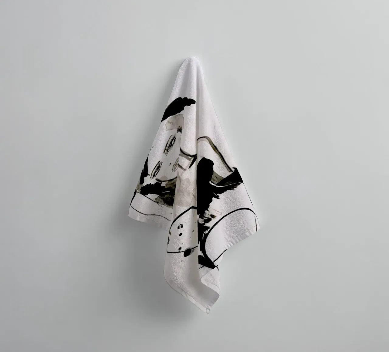 B&W Corset asciugamano da bagno da Olesja Hännikäinen