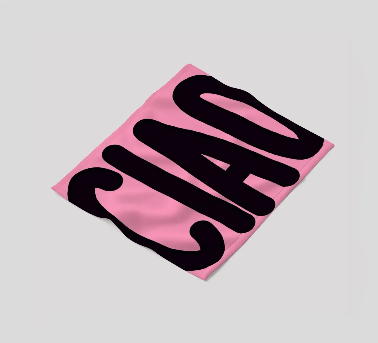 Ciao pini coperta in pile da Hej Ibiza by Ute Arnold