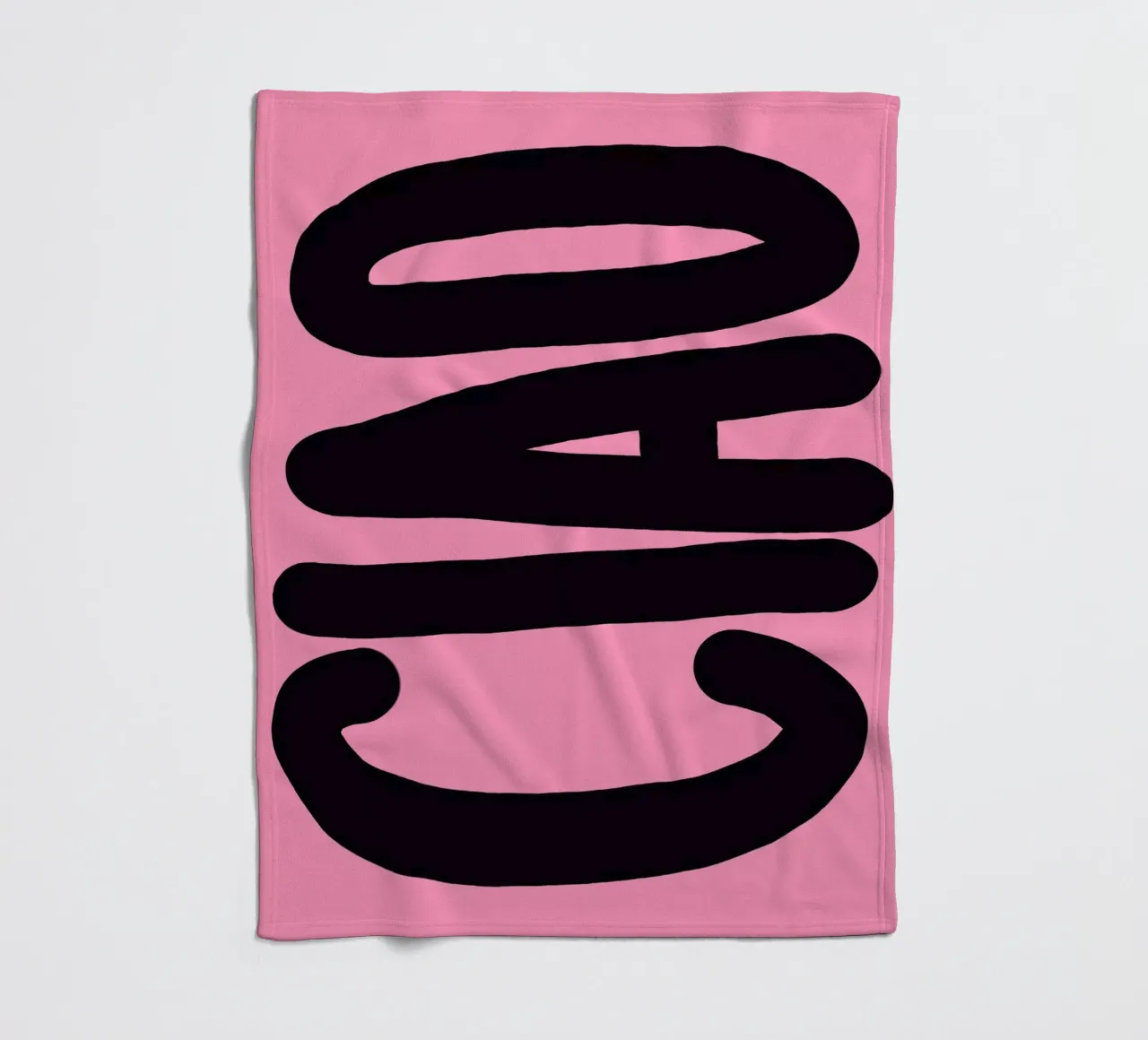 Ciao pini coperta in pile da Hej Ibiza by Ute Arnold