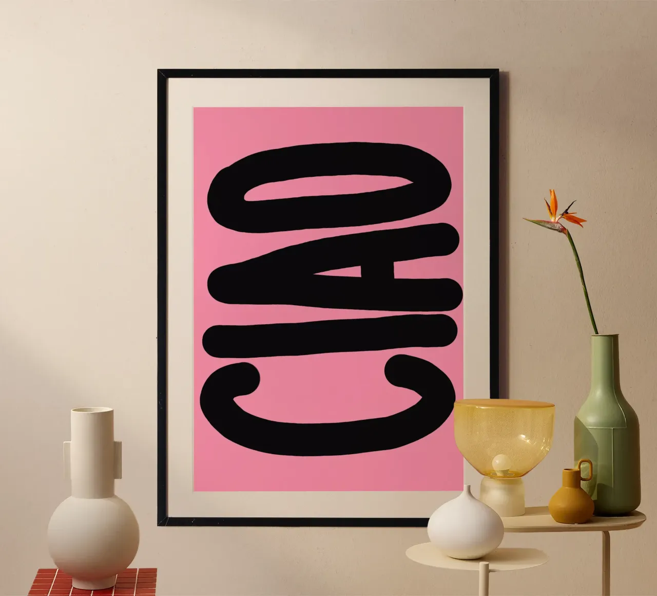 Ciao pini carta hahnemühle da Hej Ibiza by Ute Arnold