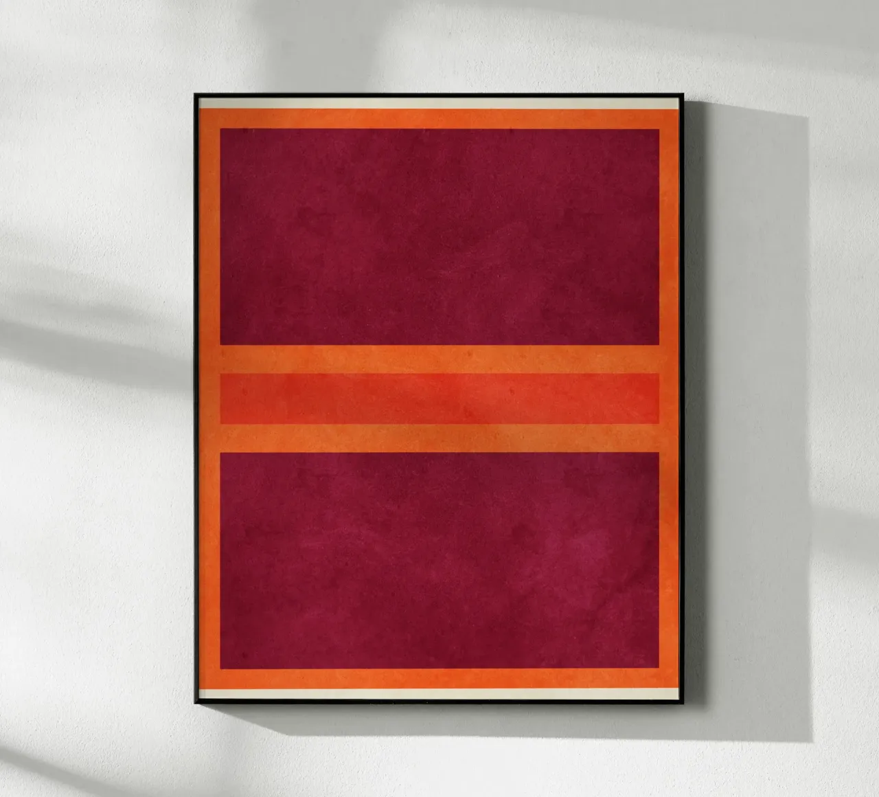 Abstract  Untitled R07 plexiglass da Shapes and Flowers