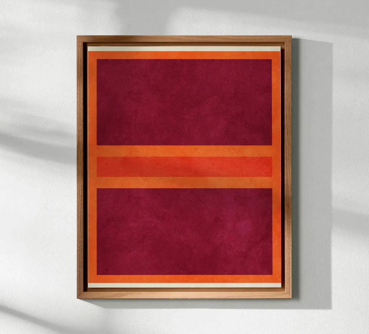 Abstract  Untitled R07 alluminio dibond da Shapes and Flowers