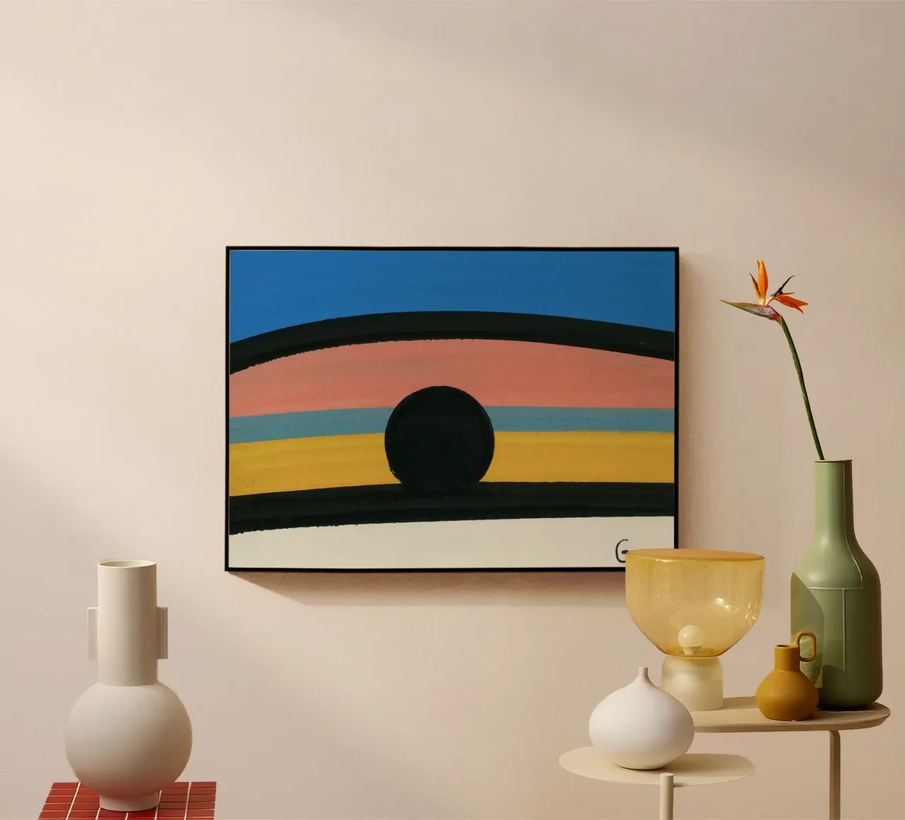 Black ball rolling plexiglass da gtobonart