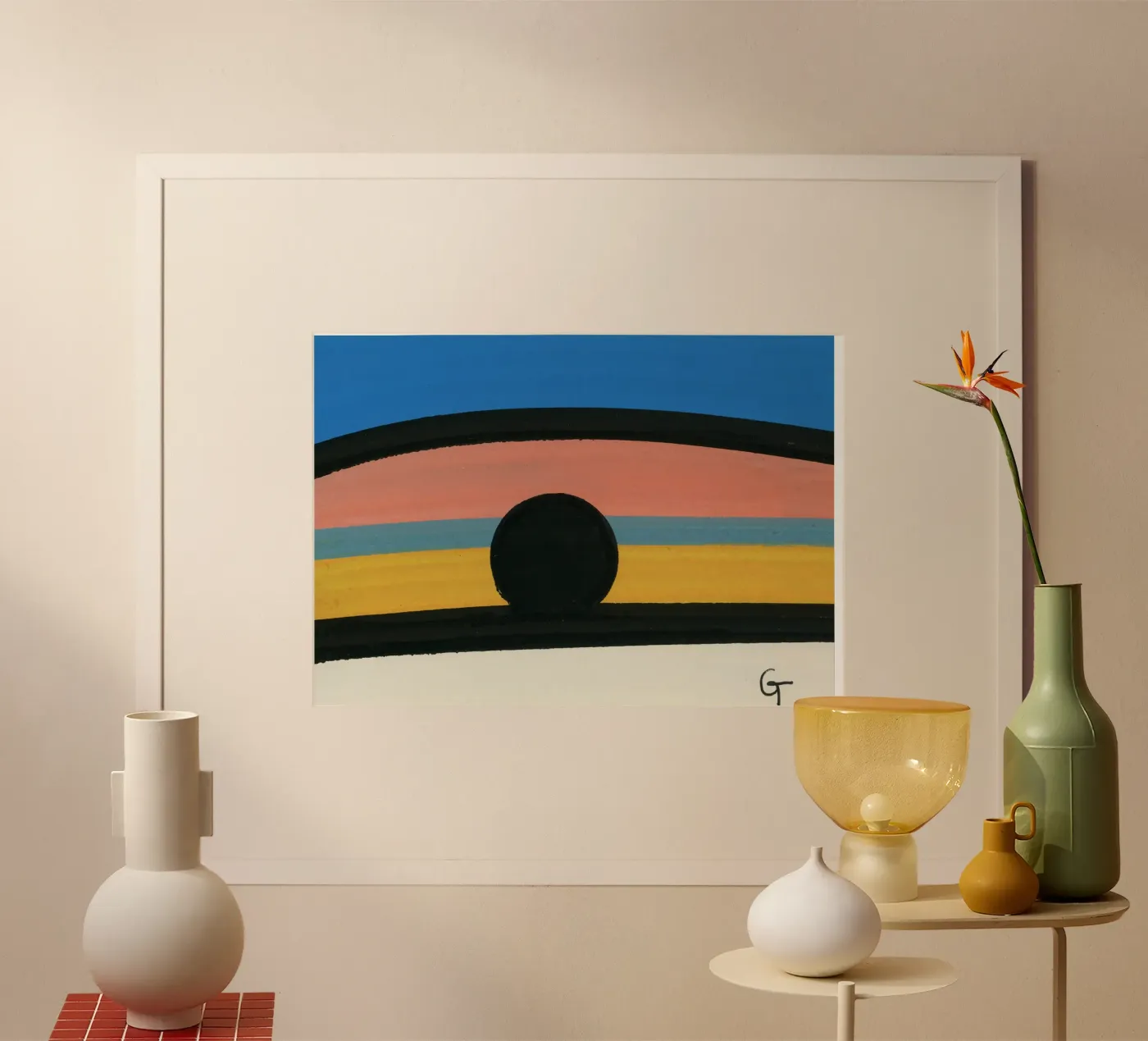 Black ball rolling poster da gtobonart