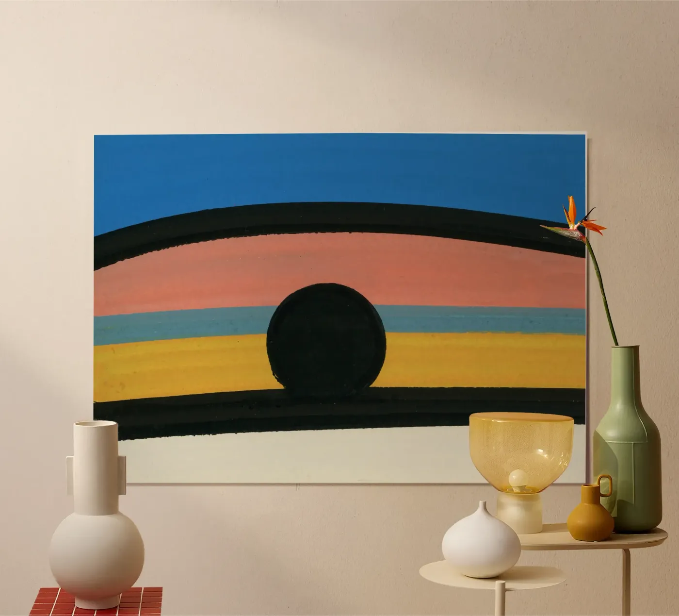 Black ball rolling poster da gtobonart