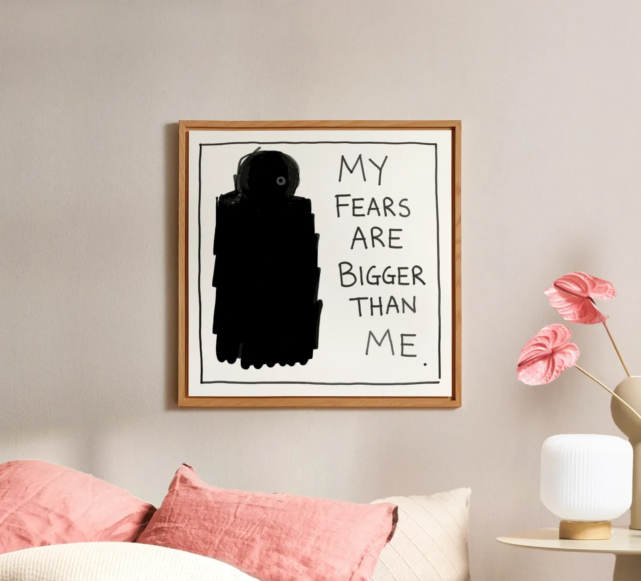 My Fears Are Bigger Than Me pannello forex da vintageshop