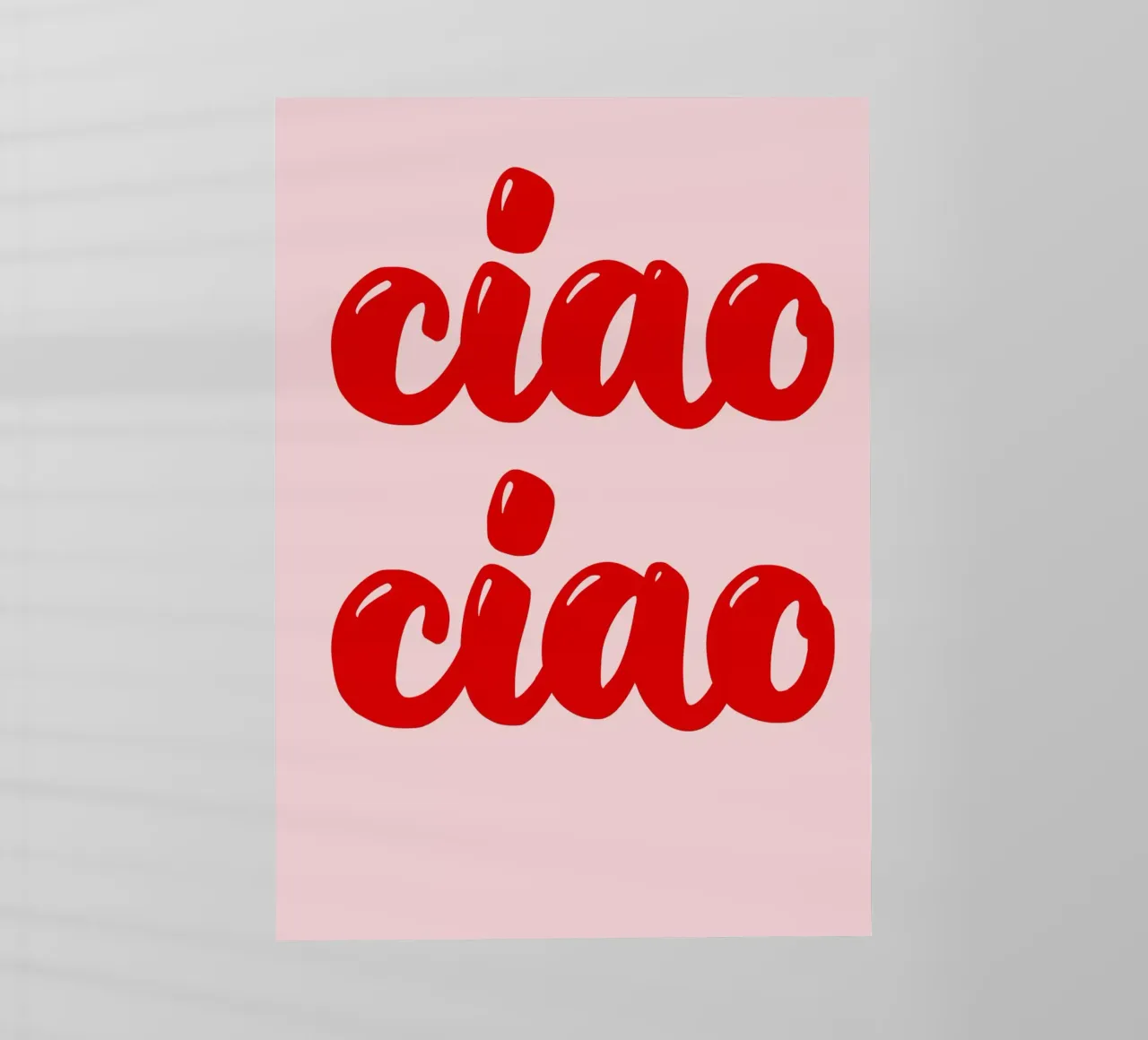 Ciao Ciao pellicola backlit da Hej Ibiza by Ute Arnold