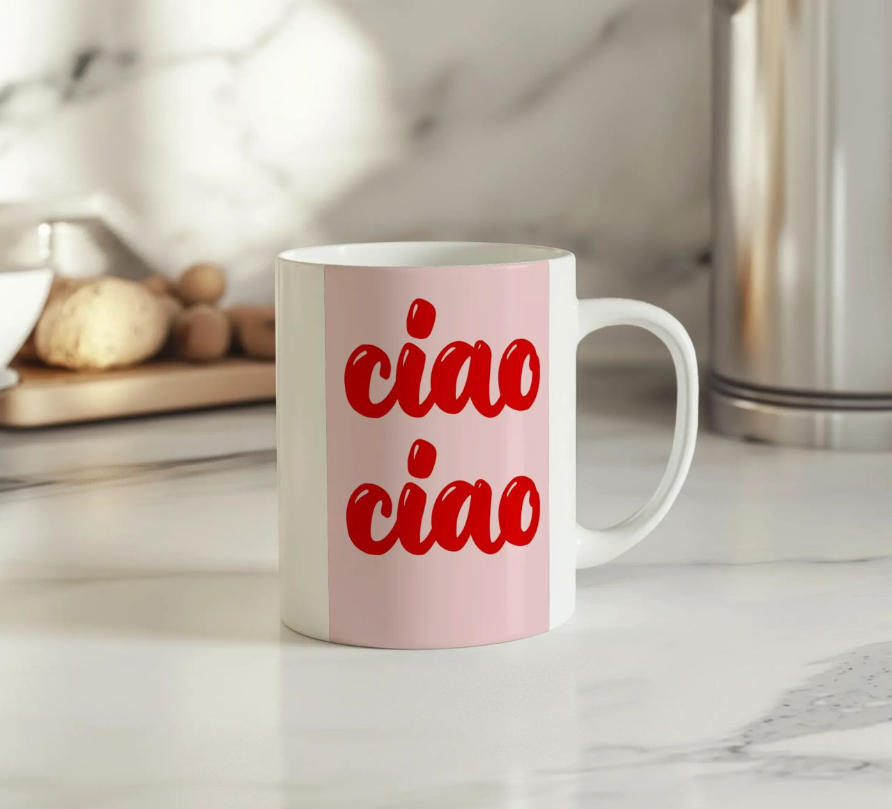 Ciao Ciao tazza in ceramica da Hej Ibiza by Ute Arnold