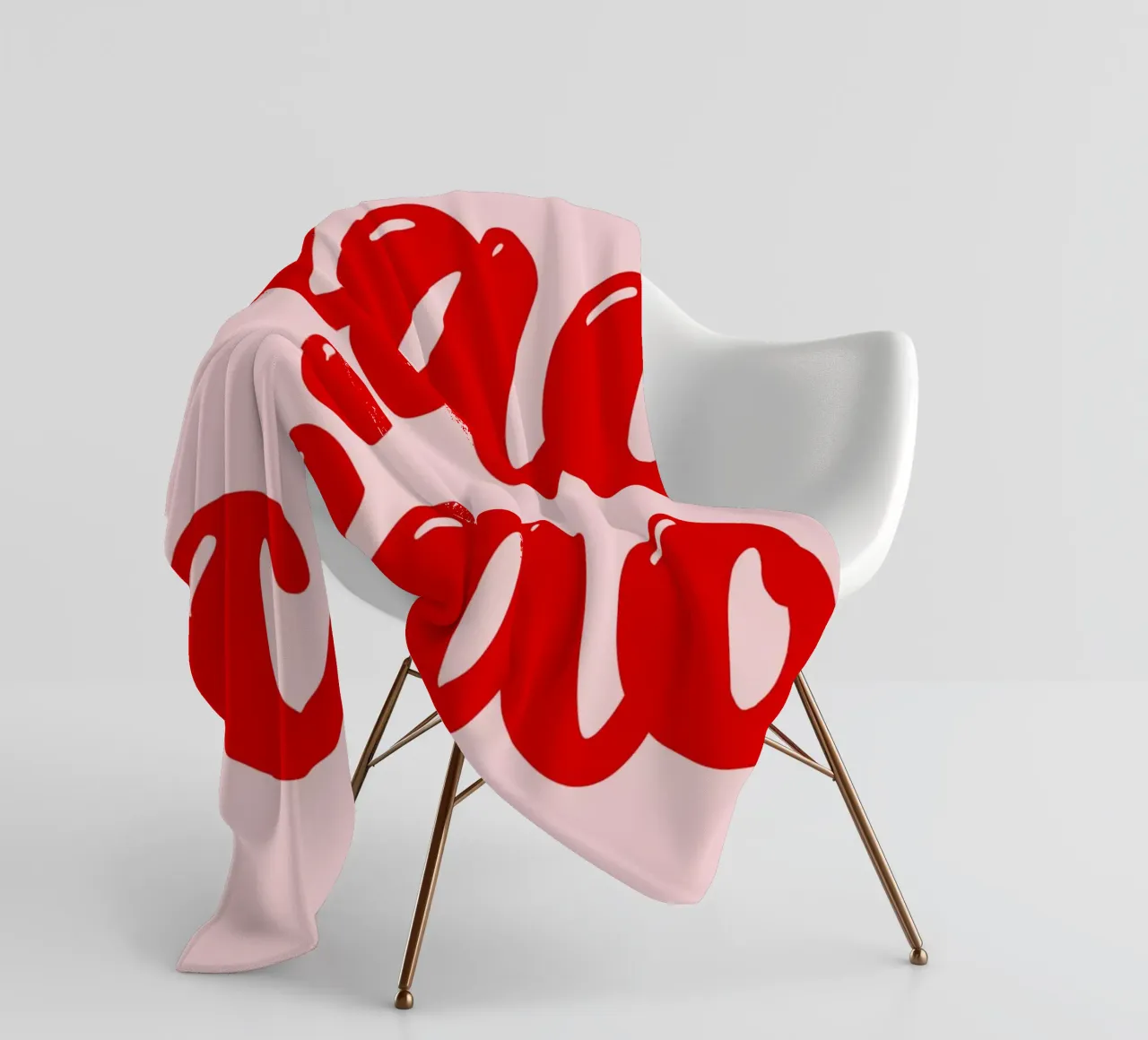 Ciao Ciao Fleecedecke von Hej Ibiza by Ute Arnold