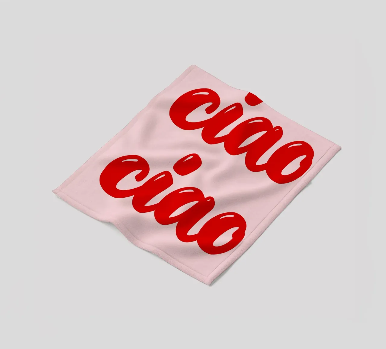 Ciao Ciao coperta in pile da Hej Ibiza by Ute Arnold