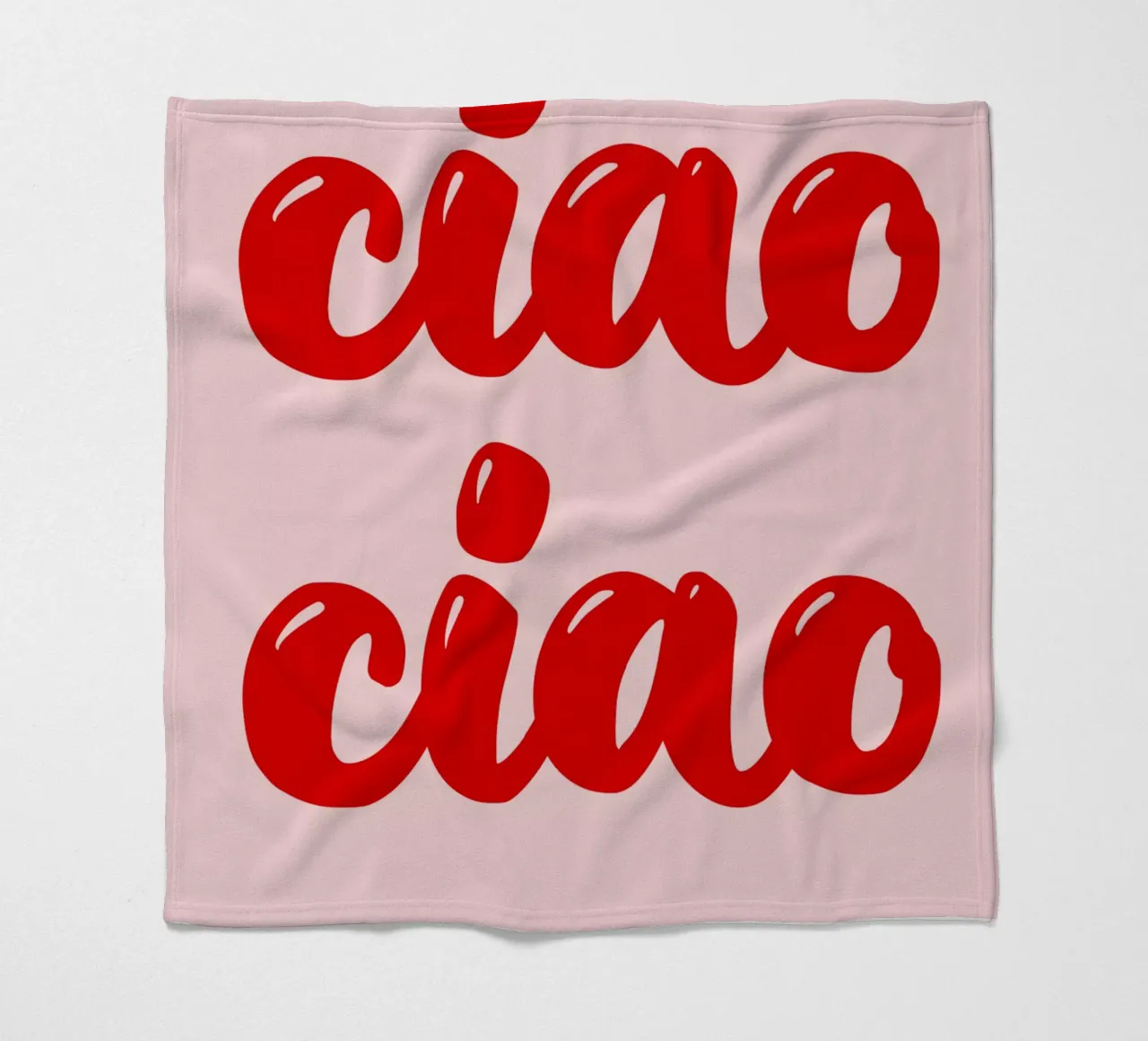 Ciao Ciao coperta in pile da Hej Ibiza by Ute Arnold