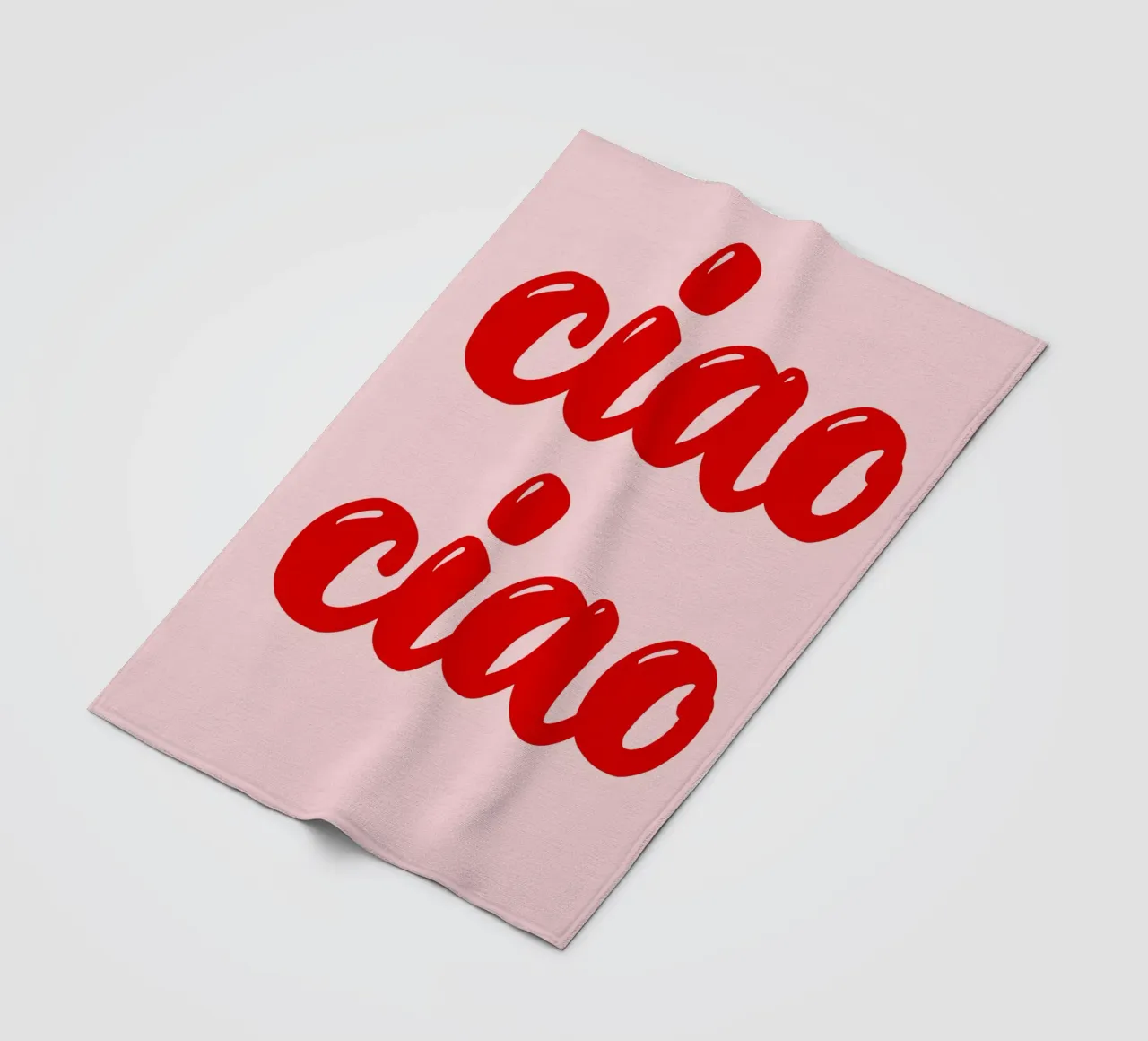 Ciao Ciao coperta in pile da Hej Ibiza by Ute Arnold