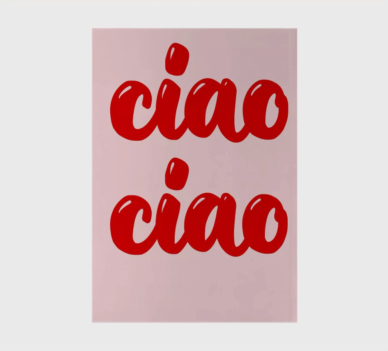 Ciao Ciao notebook by Hej Ibiza by Ute Arnold