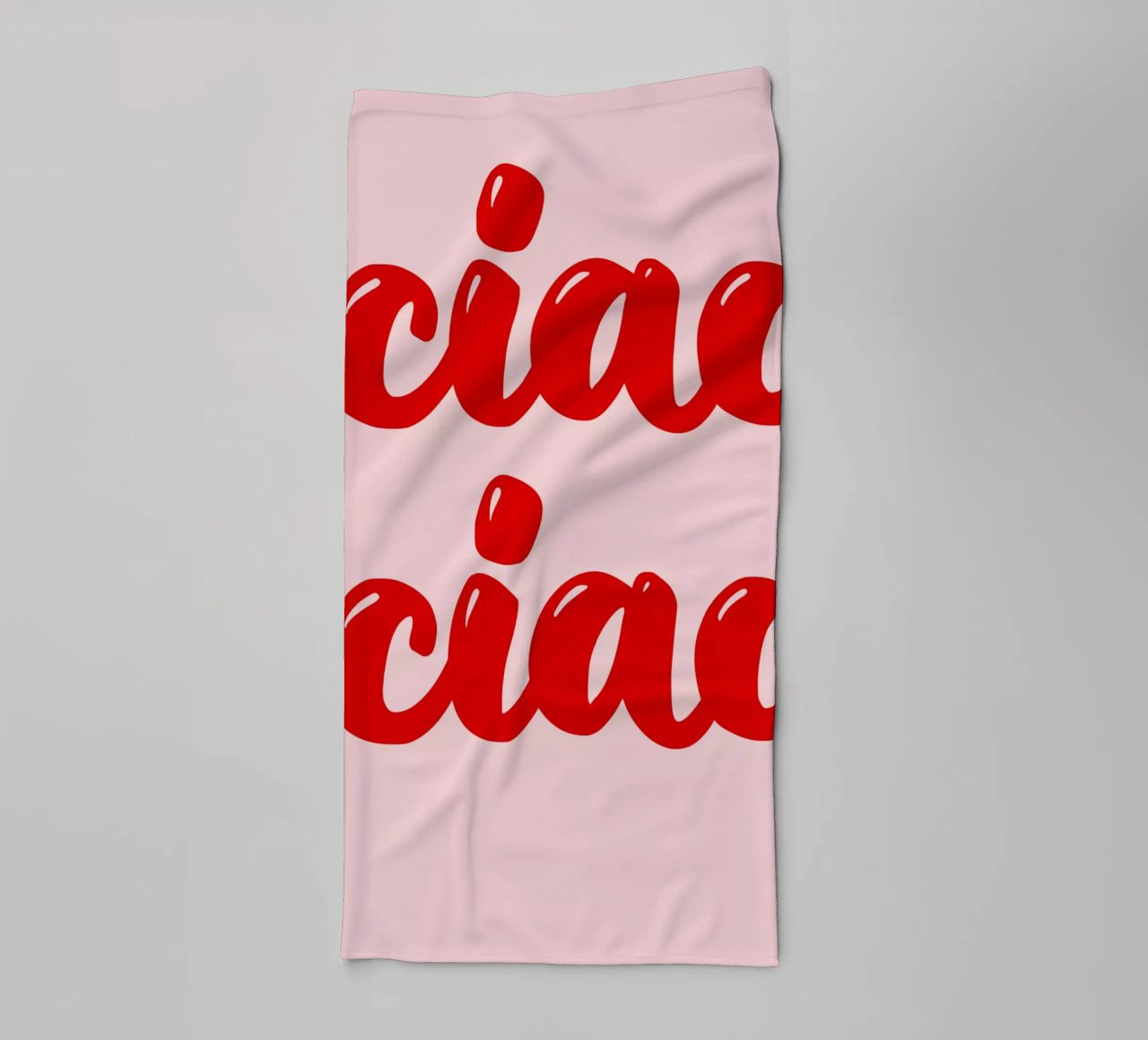 Ciao Ciao towel by Hej Ibiza by Ute Arnold