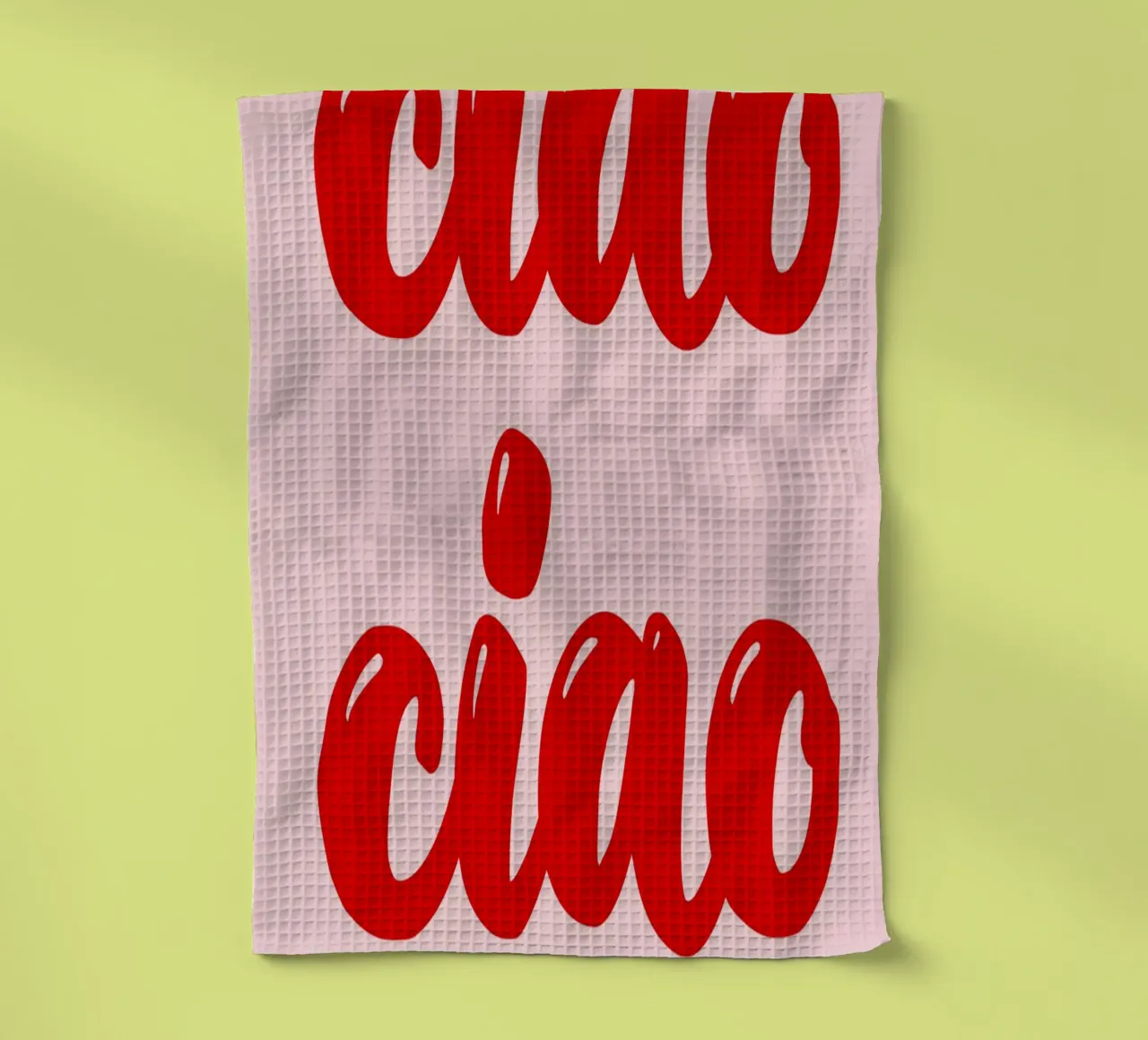 Ciao Ciao Geschirrtuch von Hej Ibiza by Ute Arnold