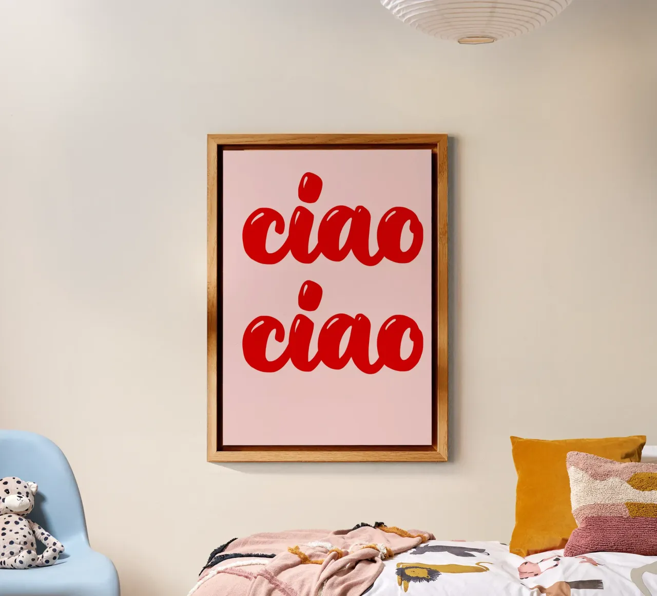 Ciao Ciao aluminium-dibond van Hej Ibiza by Ute Arnold